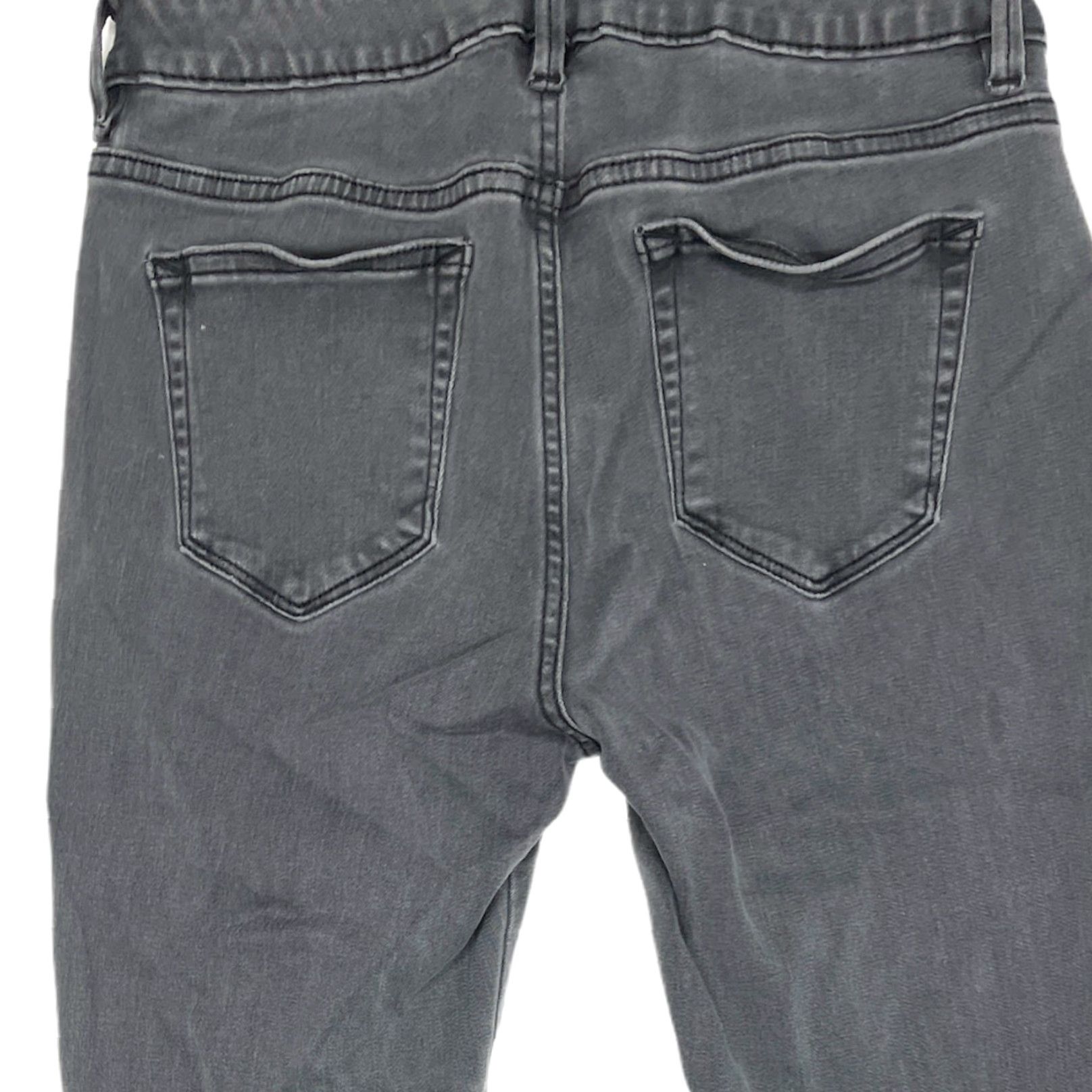Vintage A New Approach Skinny Jeans Women Size 27 Gray Denim Mid Rise Pockets 5-Pocket Closure Zip Jeans Mens Womens Gap? Size 27" / US 4 / IT 40 - 3 Thumbnail