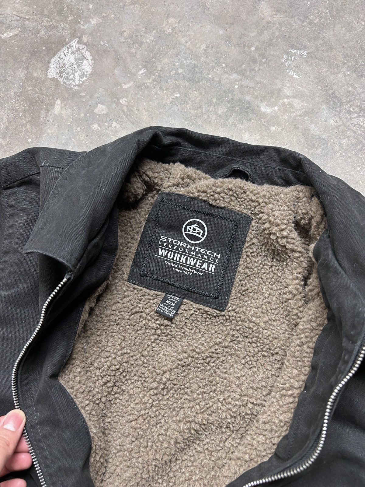 Stormtech Stormtech Workwear Canvas Fleece Lined Bomber Jacket Size US M / EU 48-50 / 2 - 4 Thumbnail