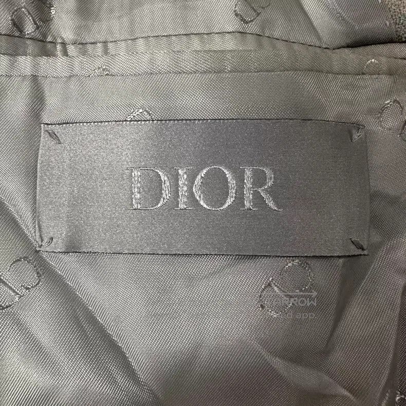 Dior Dior 23fw beige plaid sheep wool suit Size 44R - 5 Thumbnail