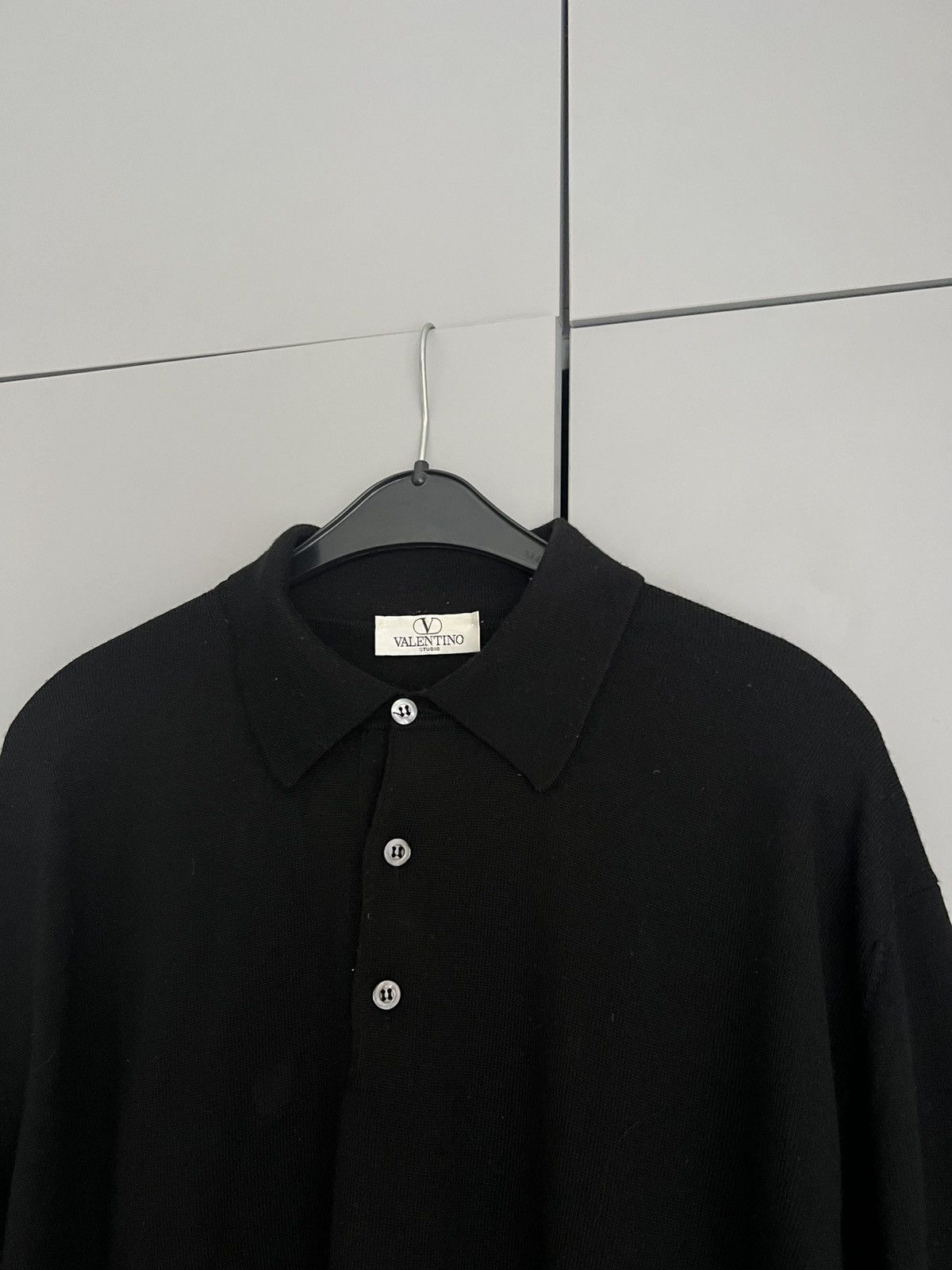 Valentino Vintage Valentino Black Sweater Size US L / EU 52-54 / 3 - 4 Thumbnail