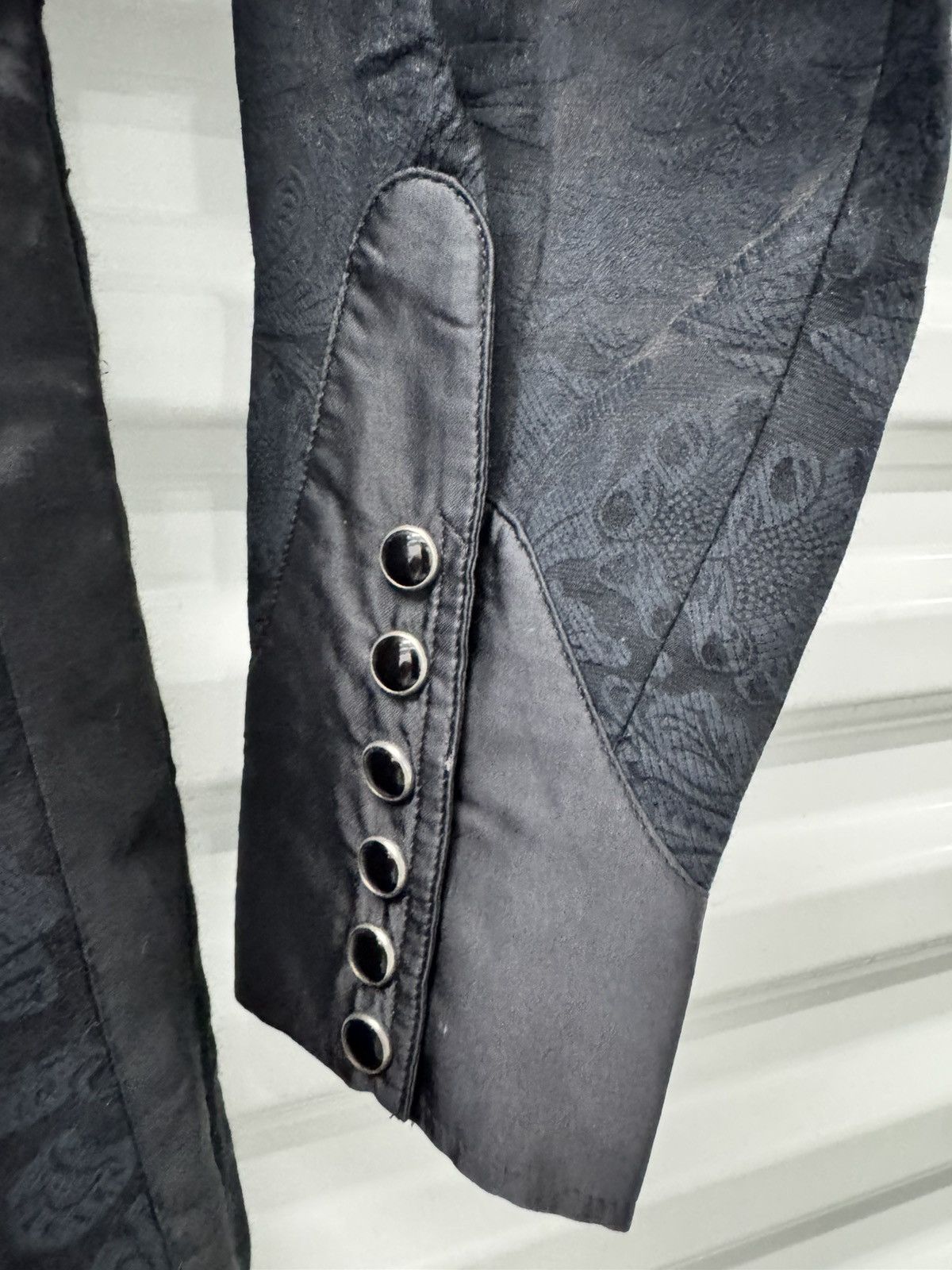 RRL Ralph Lauren RRL Ralph Lauren Paisley Western Jumpsuit Black Coverall 2 Size 26" / US 2 / IT 38 - 9 Thumbnail