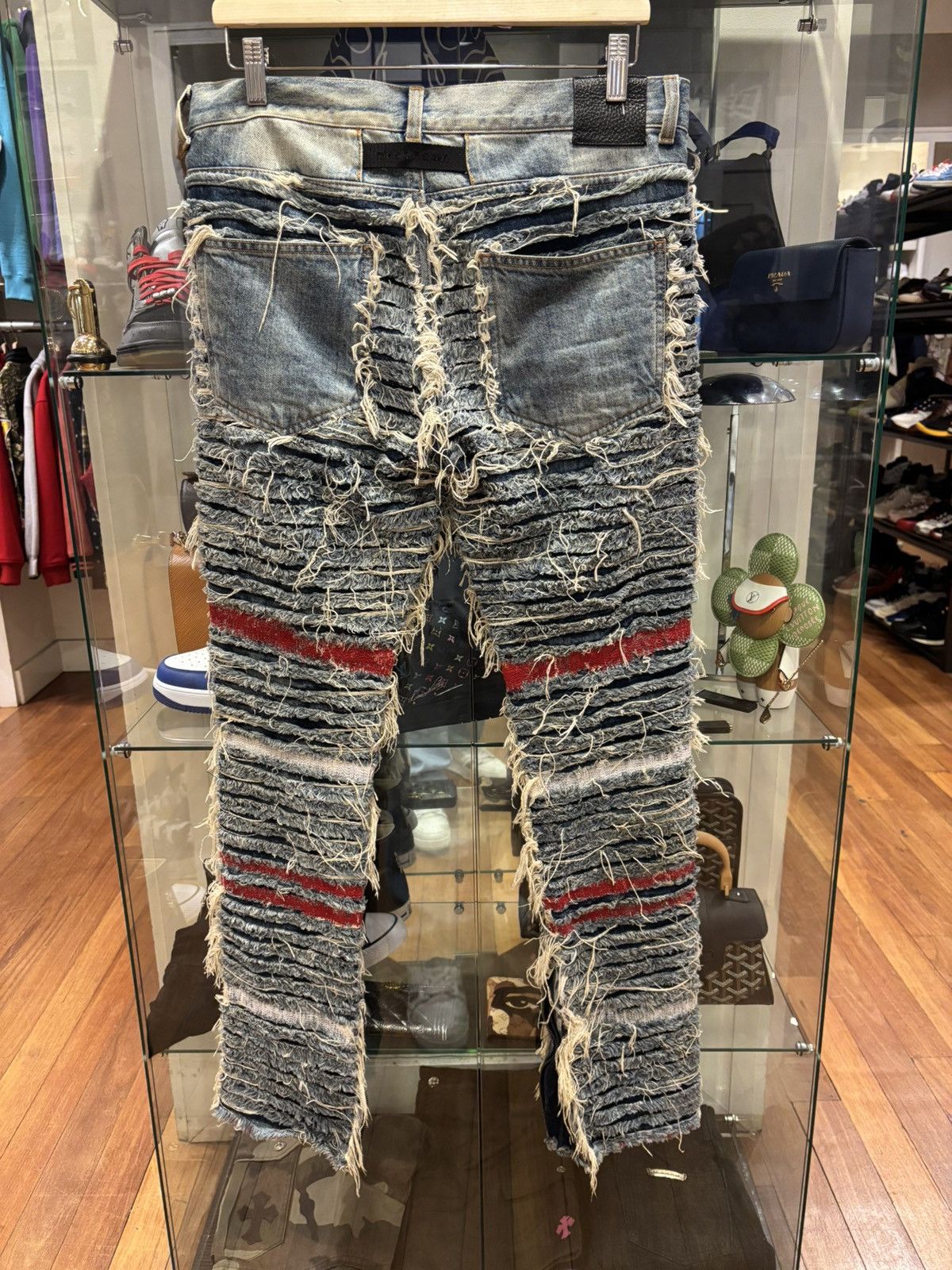 1017 ALYX 9SM 1017 Alyx 9sm X Blackmeans Salvaged Denim Jeans Size US 30 / EU 46 - 2 Thumbnail