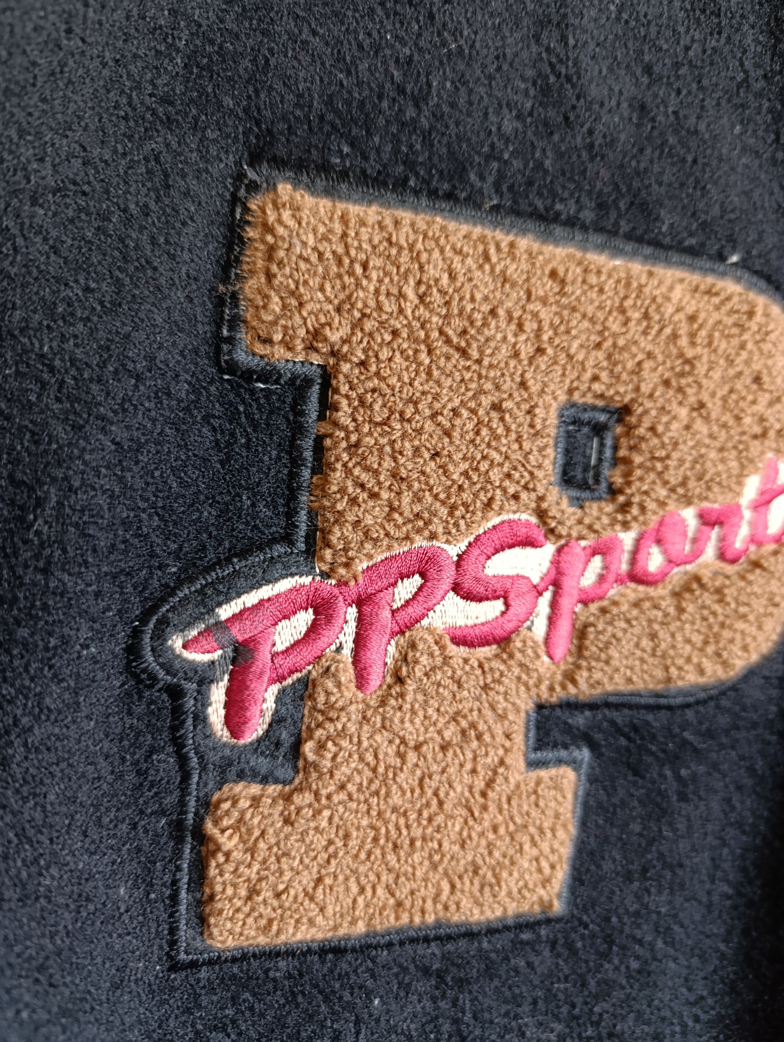 PPFM PEYTON PLACE LEATHER SKI CLUB WOOL BOMBER MENS