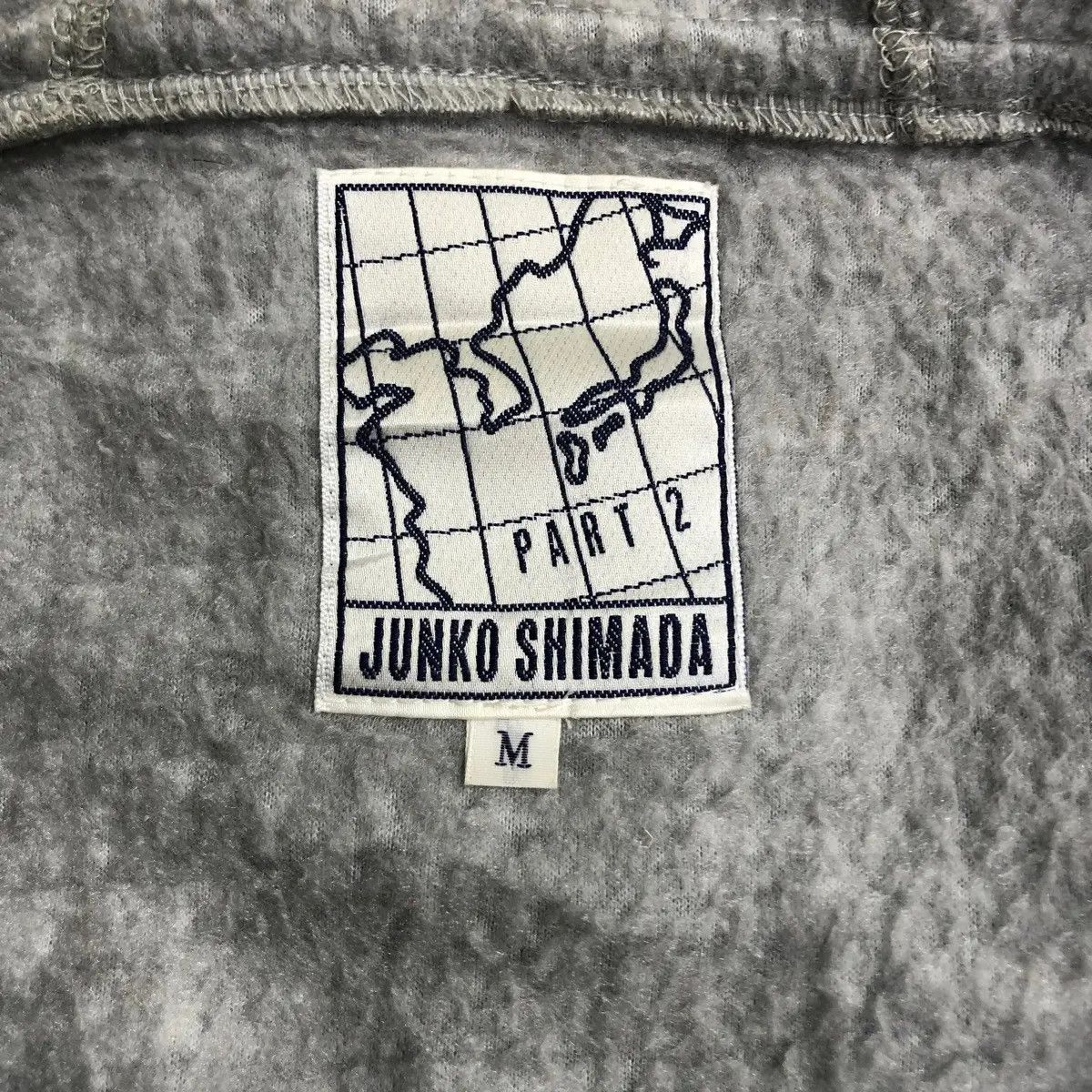 Junko Shimada JUNKO SHIMADA JAPAN Part 2 Collection Fleece Jacket Hoodie Size M / US 6-8 / IT 42-44 - 5 Thumbnail