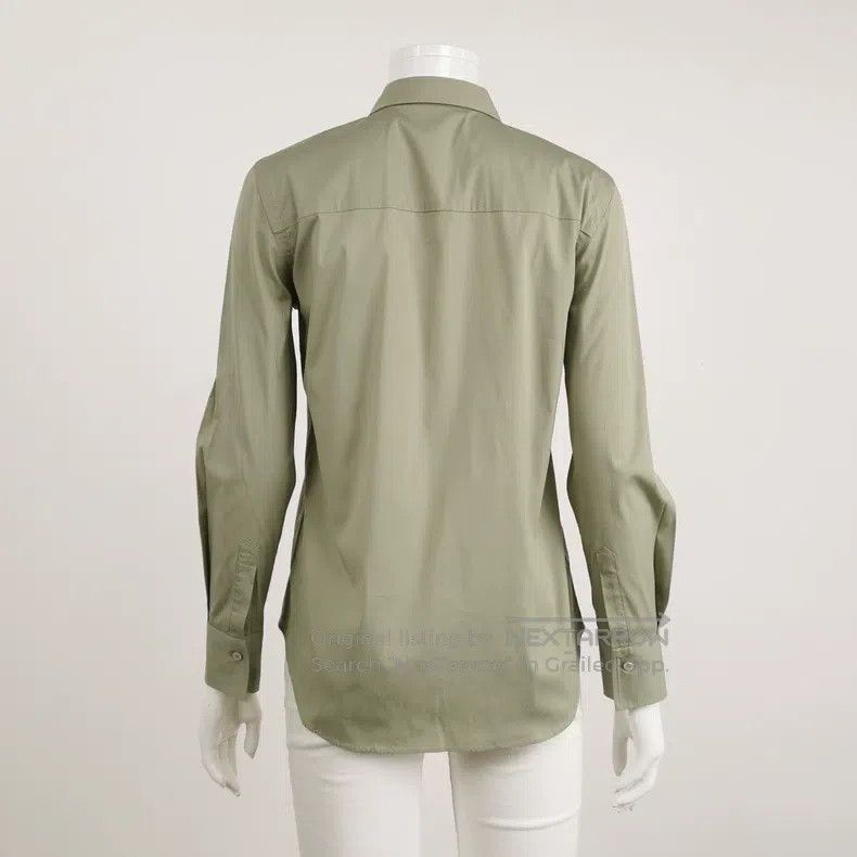 Brunello Cucinelli Brunello Cucinelli Cotton collar-turned shirt Size XS / US 0-2 / IT 36-38 - 2 Thumbnail