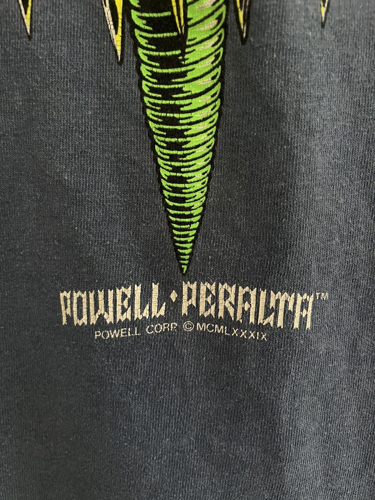 Powell Peralta Vintage 80s Powell Peralta Tony Hawk oldskate t shirt Size US M / EU 48-50 / 2 - 4 Thumbnail