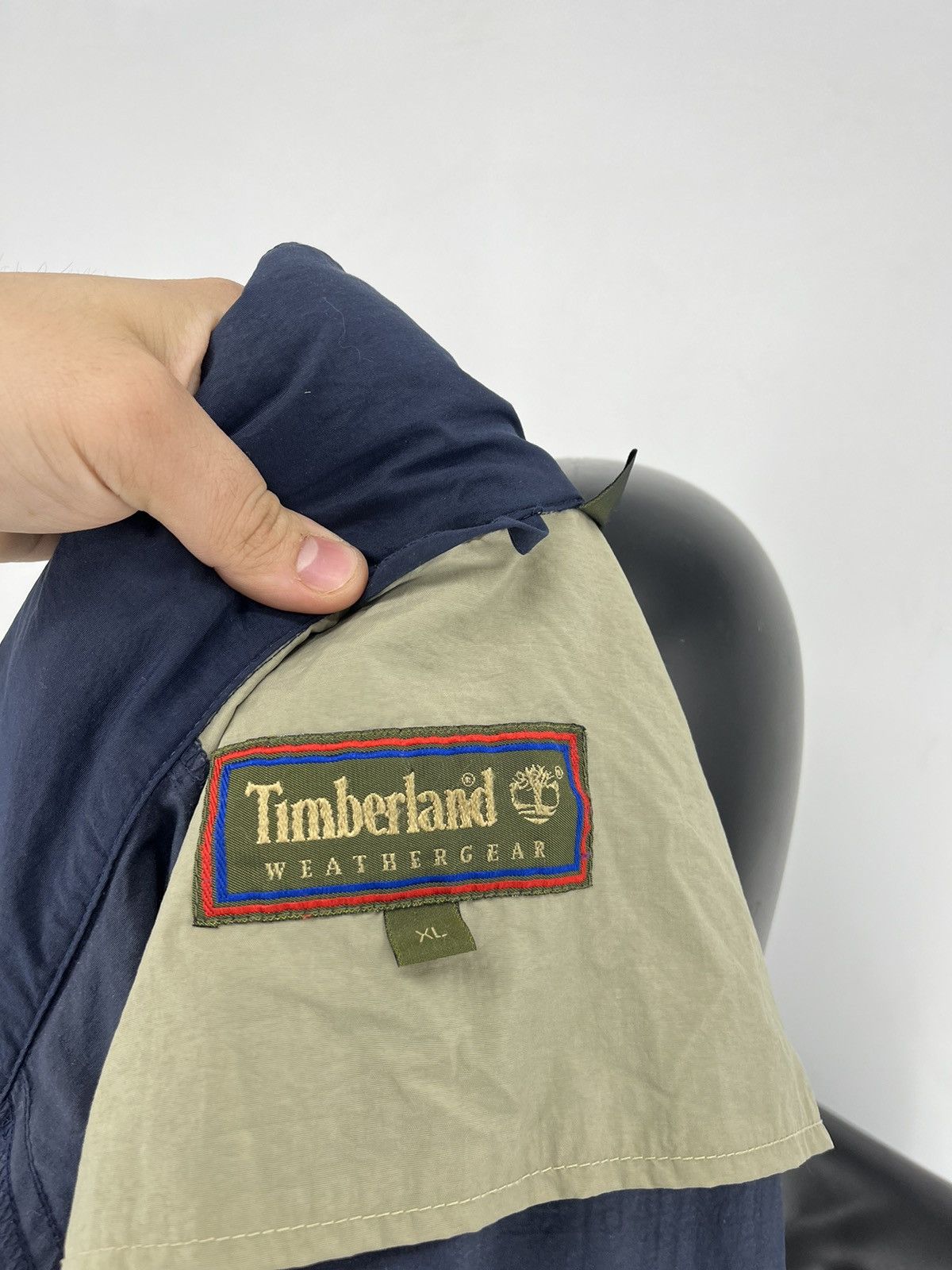 Timberland × Vintage Vinatge 90s Timberland Weather Gear Maroon Jacket Size US XL / EU 56 / 4 - 14 Thumbnail