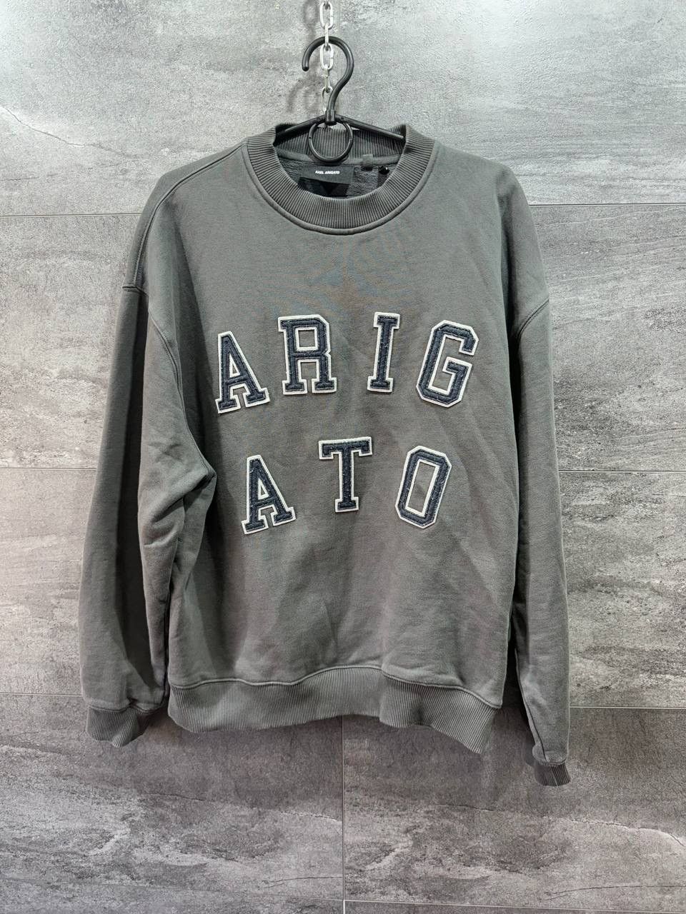 Axel Arigato AXEL ARIGATO Mens Legend Crew Neck Sweatshirt Faded Size US M / EU 48-50 / 2 - 1 Thumbnail