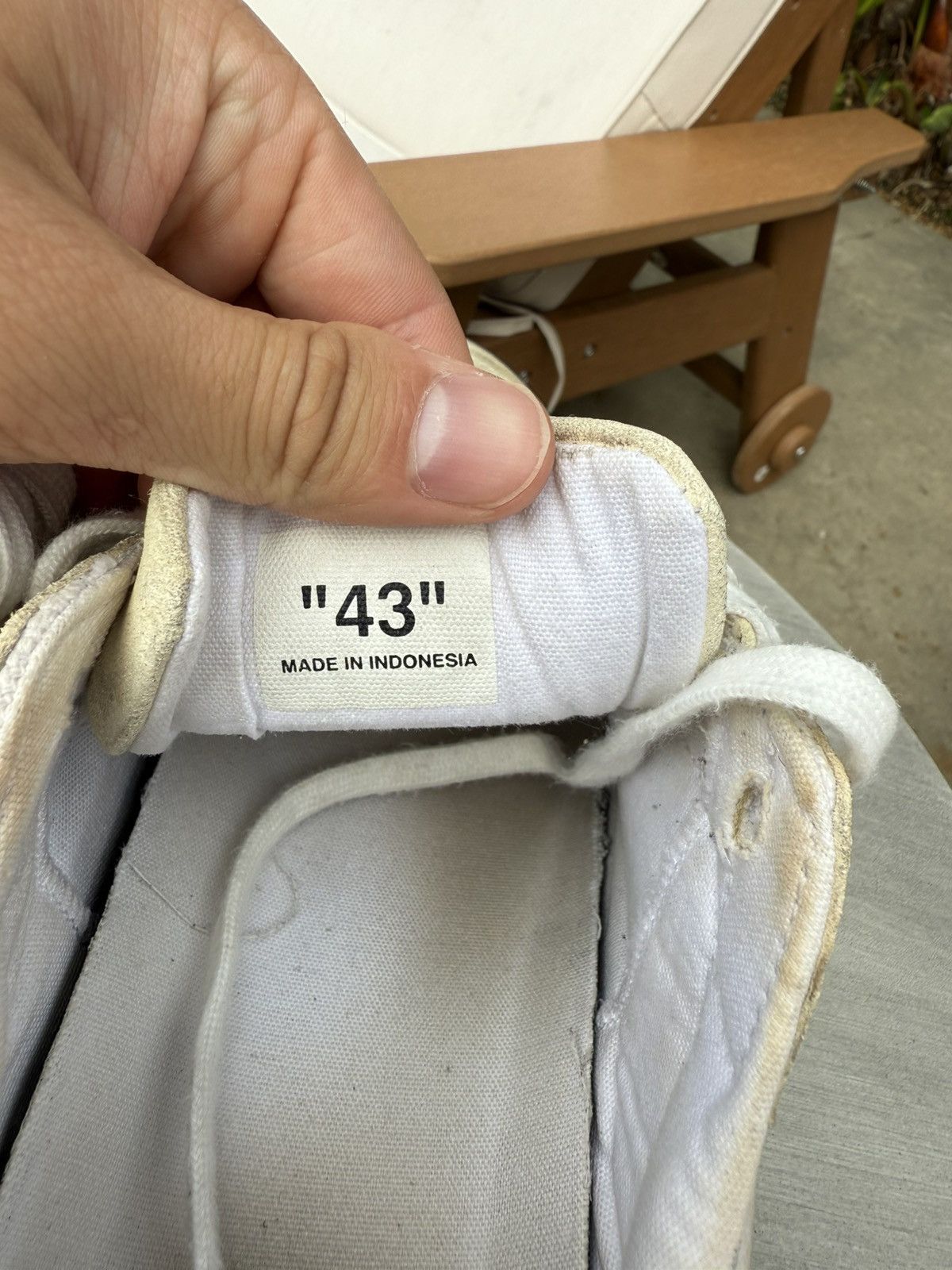 Off-White Off white sneakers Size US 9.5 / EU 42-43 - 4 Thumbnail