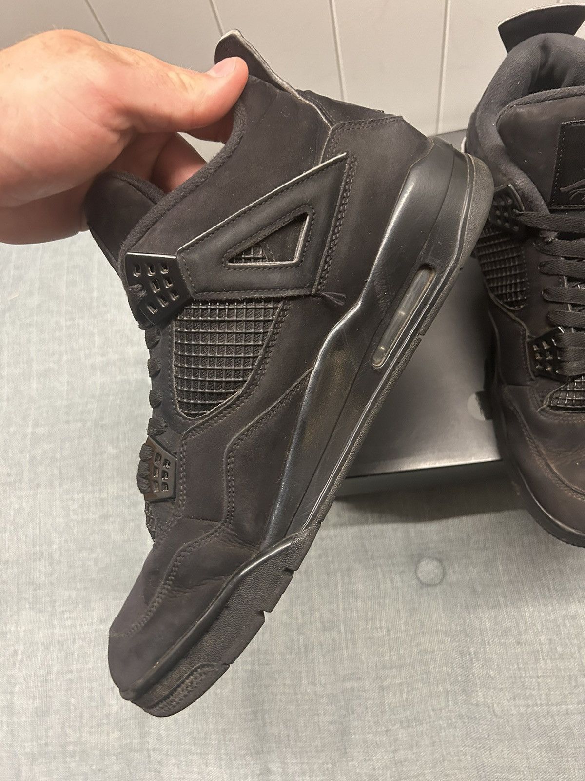 Jordan Brand Air Jordan 4 “Black Cat” 2020 Size US 13 / EU 46 - 3 Thumbnail