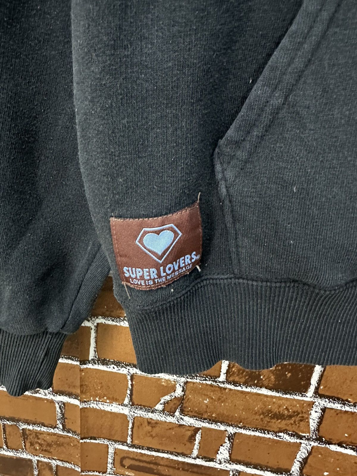 Super Lovers Super Lovers Japan Faded Washed Hoodie Z309 Size US M / EU 48-50 / 2 - 4 Thumbnail
