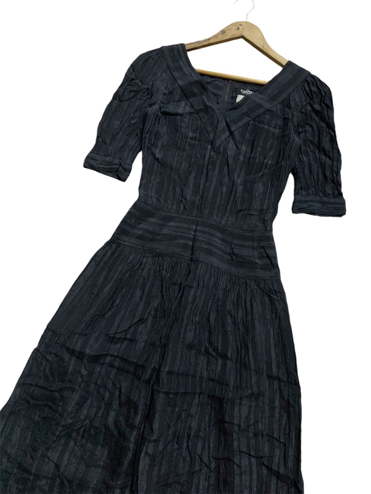 Chanel × Vintage 💥Vintage Chanel Silk Dress Shirt Size XS / US 0-2 / IT 36-38 - 1 Thumbnail