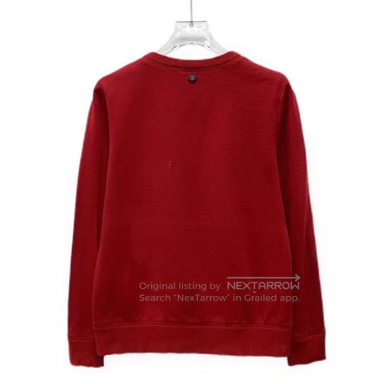 Chanel Chanel Red letter printed cotton round-neck long-sleeved s Size XXS / US 00 / IT 34 - 2 Thumbnail