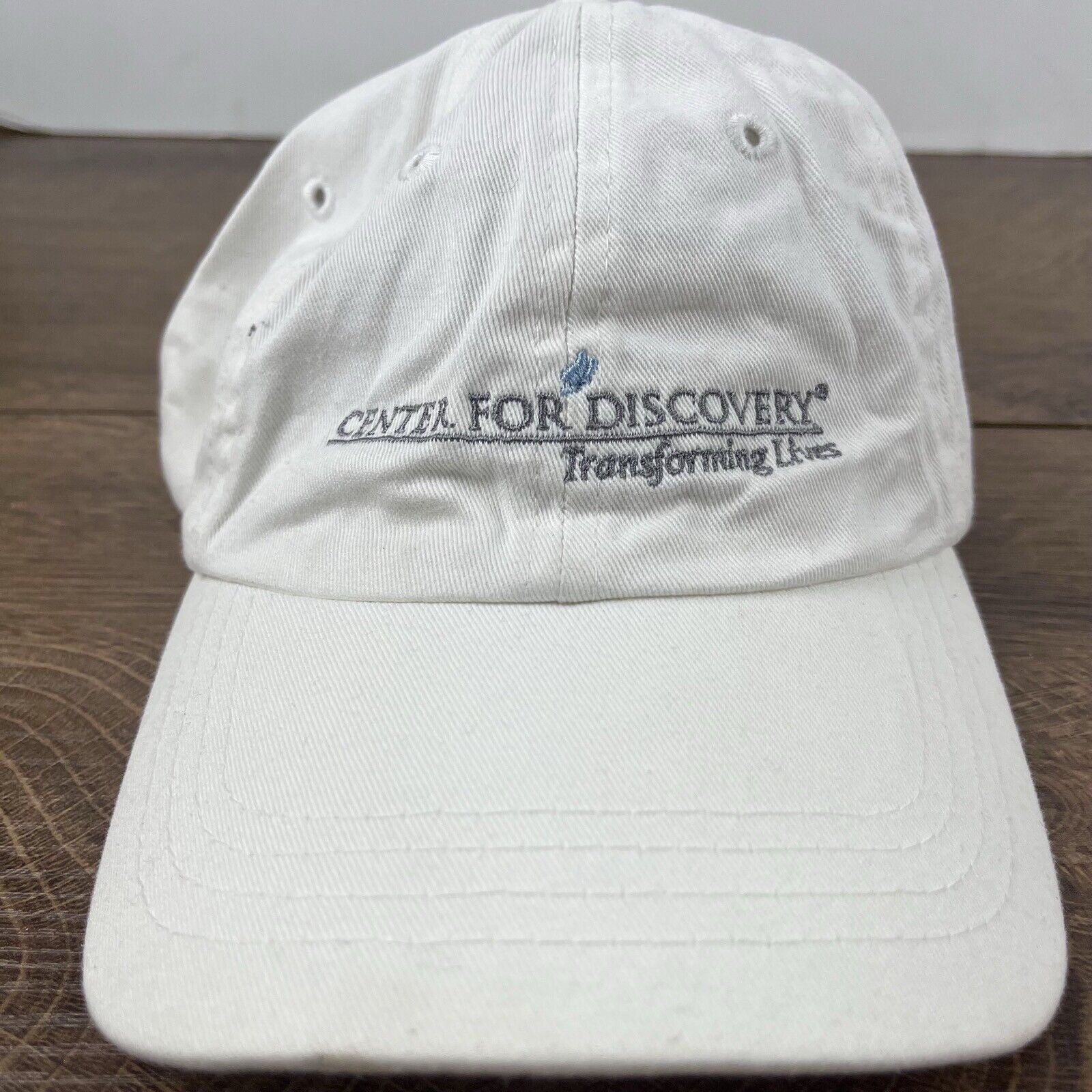 Other Center for Discovery Hat White Cap Hat Adjustable Hat White Size ONE SIZE - 5 Thumbnail