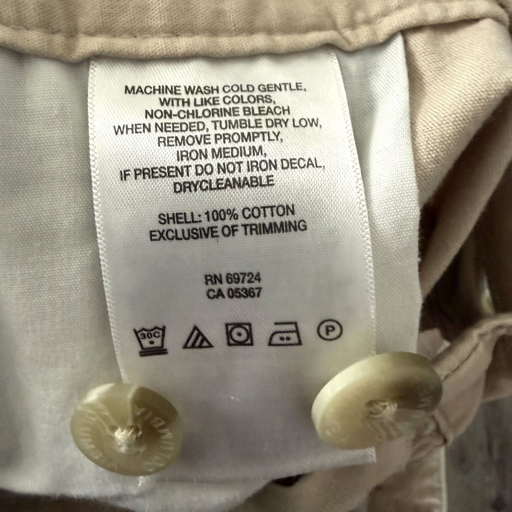 Vintage Columbia PFG Pants Mens 44x30 Flat Front Cotton Outdoors Hiking Camping Fishing Size US 44 / EU 60 - 6 Thumbnail