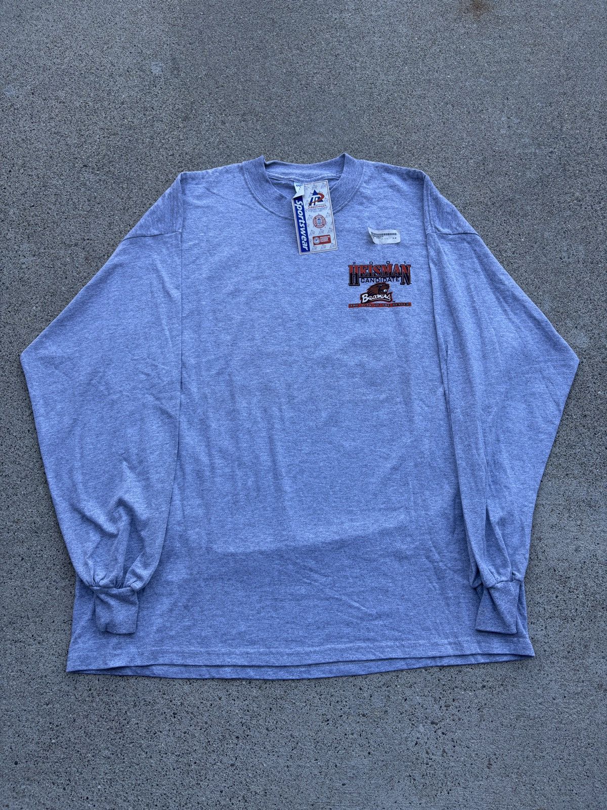 Vintage 2001 Oregon State “Heisman Candidate L/S Tee Sz 2XL