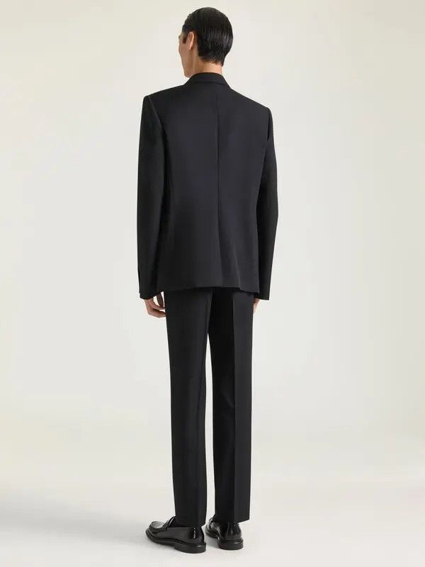 Givenchy o1n1vont0326 Fitted Leg Tailored Trousers in Black Size US 34 / EU 50 - 3 Thumbnail