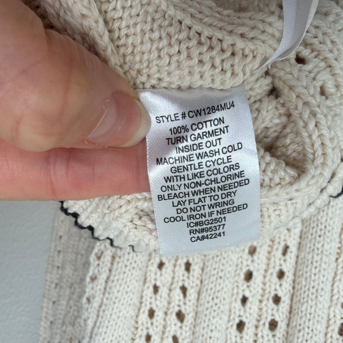 Sanctuary Sanctuary Sport Stripe Cream Black Cardigan US XS Size XS / US 0-2 / IT 36-38 - 13 Thumbnail