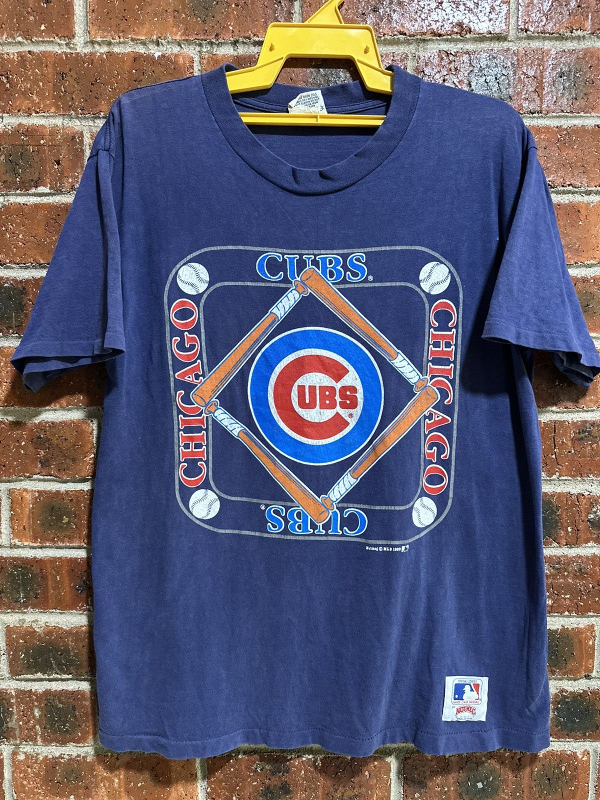 MLB Thrashed Chicago Cubs Mlb Faded Tee Size US L / EU 52-54 / 3 - 1 Thumbnail