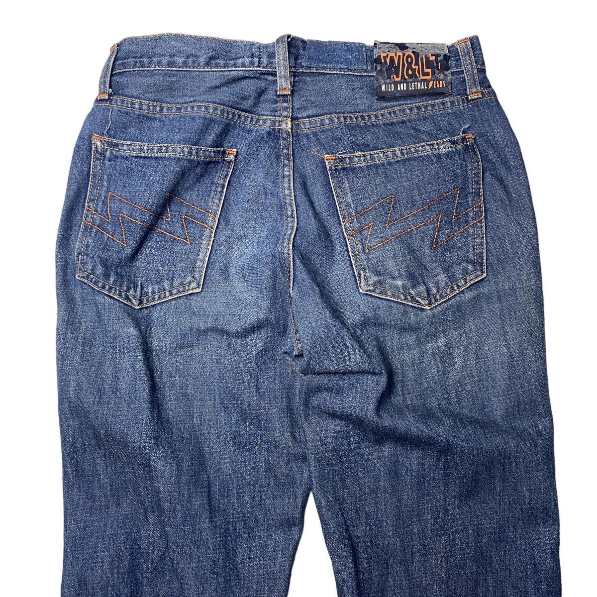 Walter Van Beirendonck 2000's W&LT OG Asymetrical Zipper Jeans Size US 28 / EU 44 - 8 Thumbnail