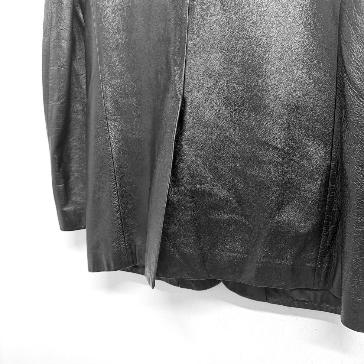 Yohji Yamamoto Yohji Yamamoto AAR Leather Blazer jacket Size US L / EU 52-54 / 3 - 5 Thumbnail
