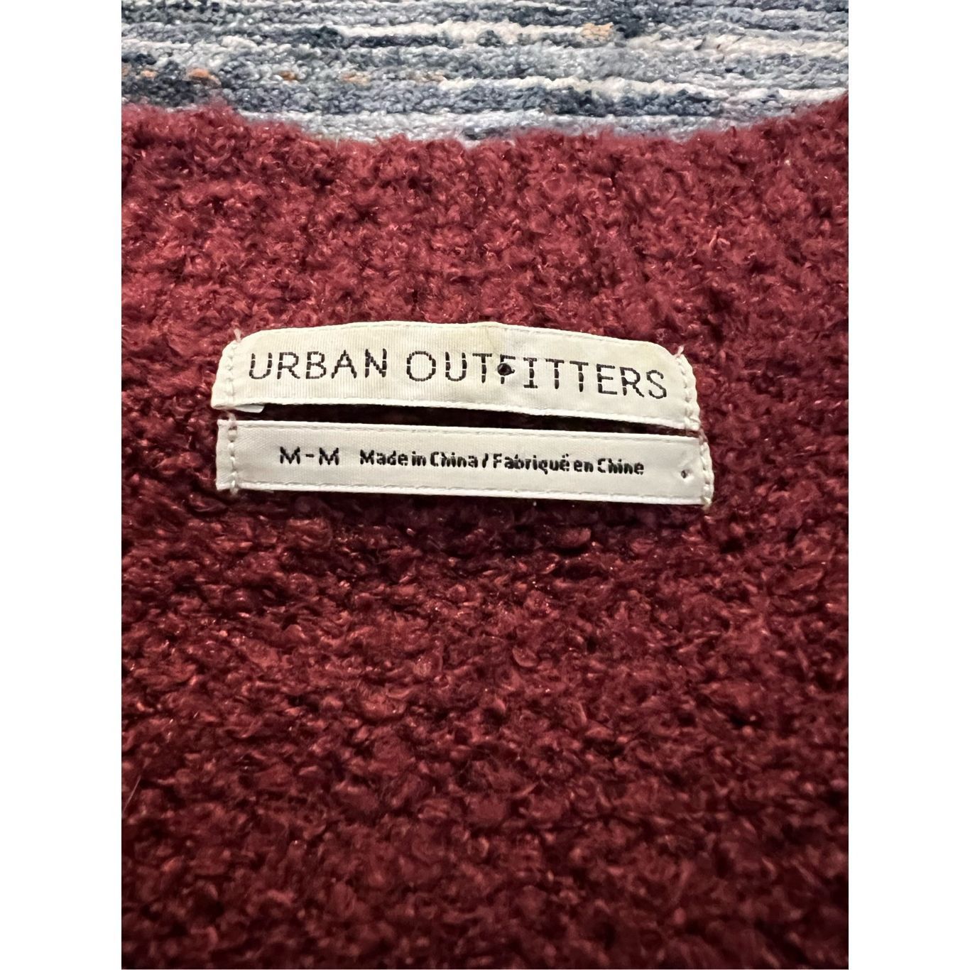 Urban Outfitters Urban Outfitters Women Sweater Oversized Pullover Knit burgu Size M / US 6-8 / IT 42-44 - 7 Thumbnail
