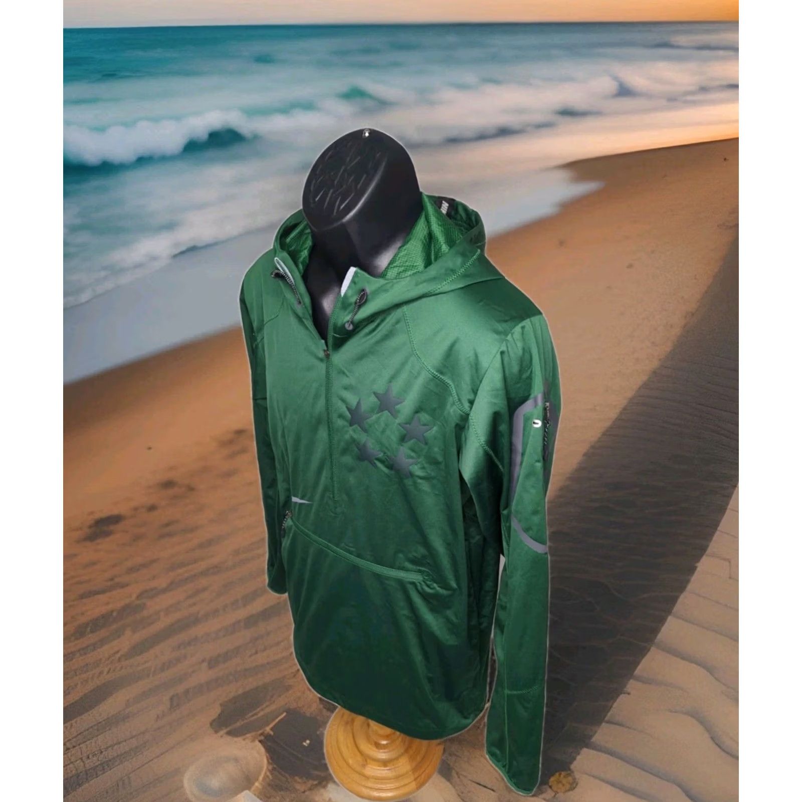 Nike Nike FIELD GENERAL FLY RUSH Football Training Hoodie Jacket Men SMALL Green Star Size US S / EU 44-46 / 1 - 3 Thumbnail