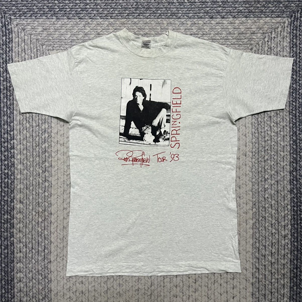 Band Tees Rare Vintage Rick/Bruce Springfield 93’ Japan Tour Band Tees Size US L / EU 52-54 / 3 - 1 Thumbnail