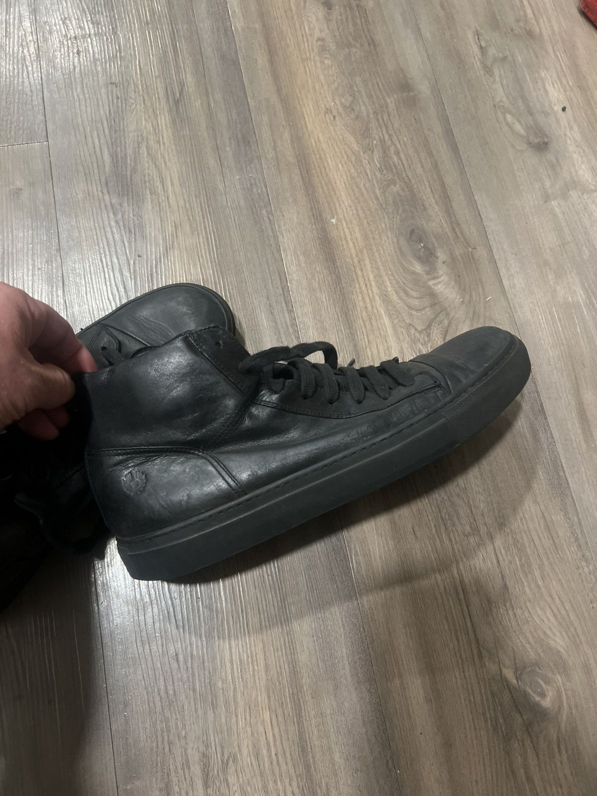 Belstaff Beautiful Belstaff Black Leather Sneakers. 44 Size US 10 / EU 43 - 7 Thumbnail