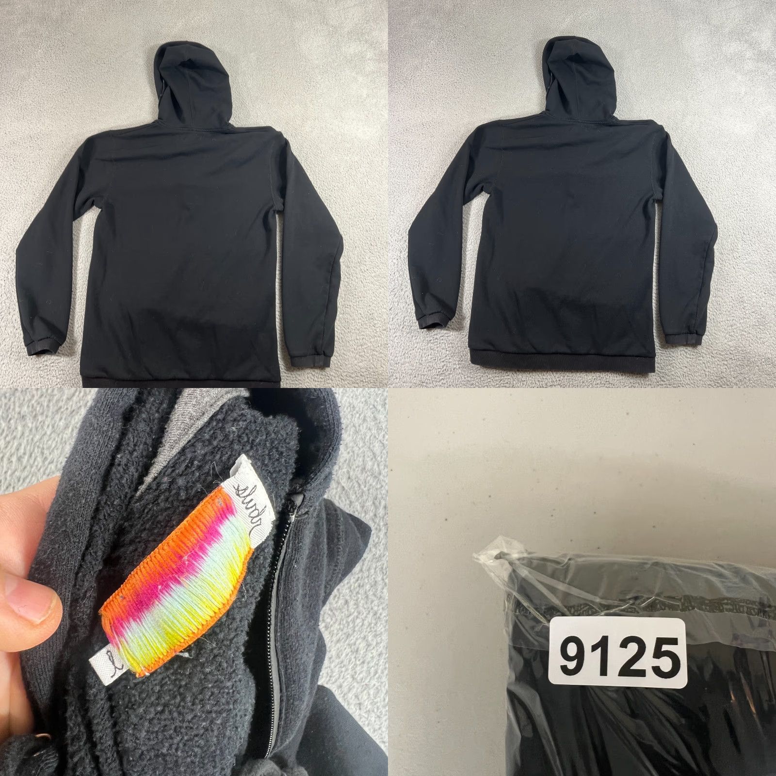 Vintage SLVDR Hoodie Women's Large Black 1/4 Zip Up Sweatshirt Shirt Hooded Pockets Zip All Seasons Regular Fit Casual Streetwear 1/4 Zip Size L / US 10 / IT 46 - 9 Thumbnail