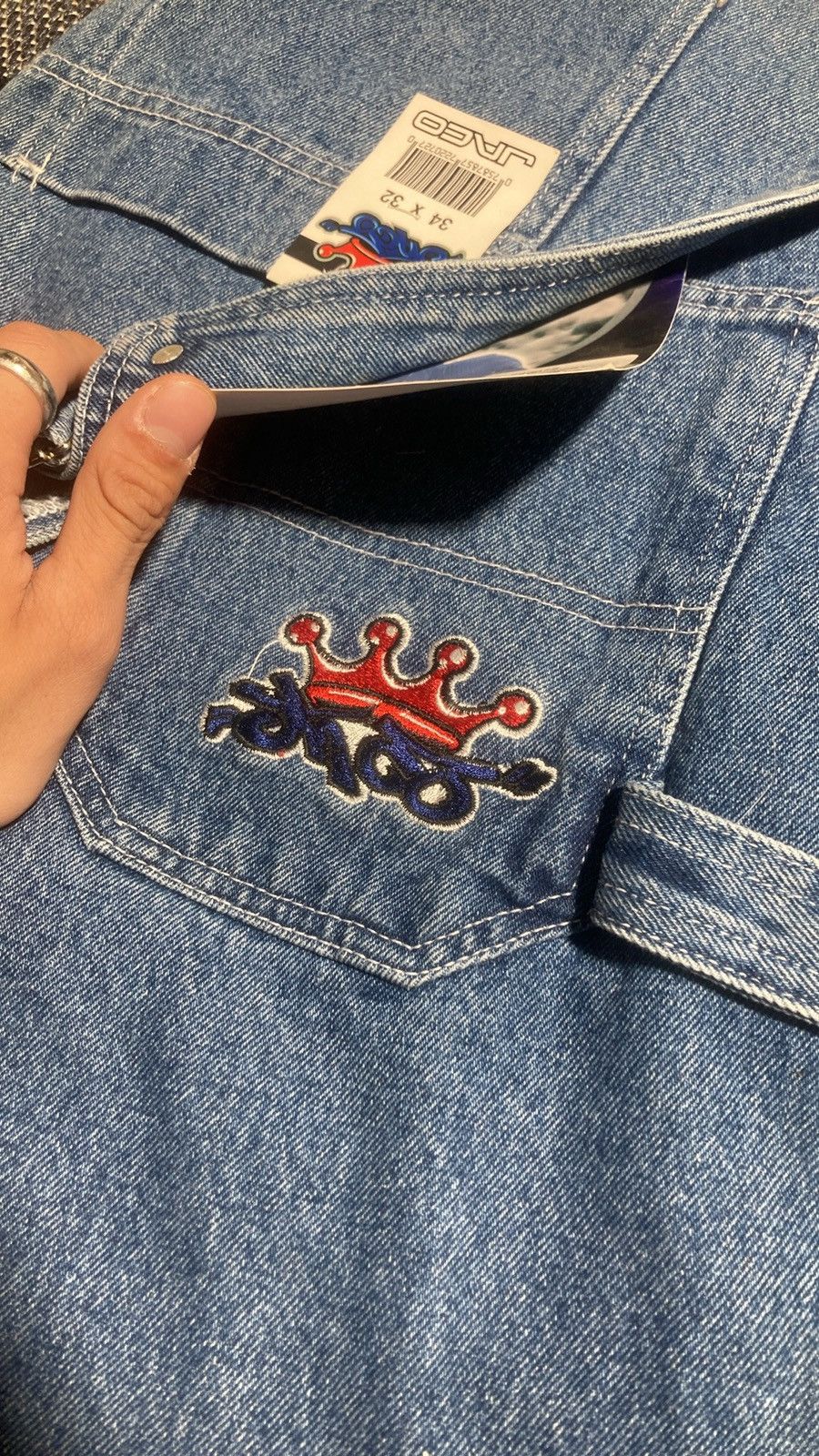 JNCO × Mexican Threads × Vintage Deadstock New With Tags Jnco Style Overalls Size 30-36 Size US 34 / EU 50 - 10 Thumbnail