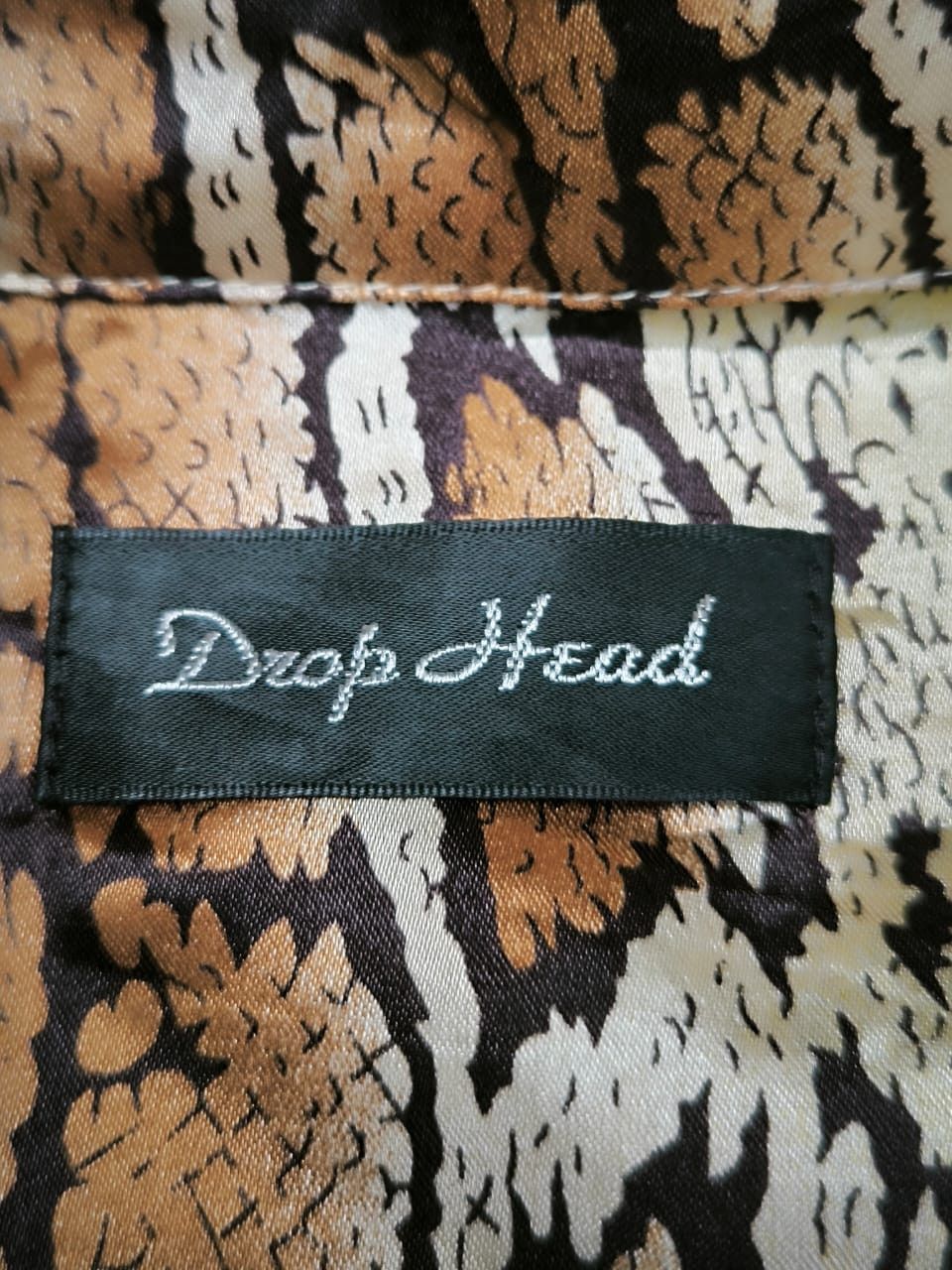 Japanese Brand × Vintage python pattern shirt Drop Head Size US L / EU 52-54 / 3 - 10 Thumbnail