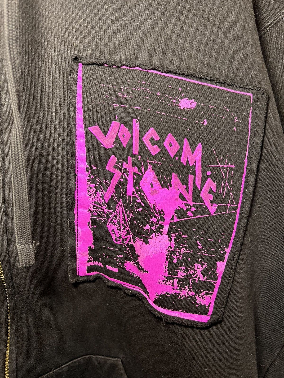 Volcom Vintage Volcom Stone jumbo patch zip up hoodie Size US XL / EU 56 / 4 - 5 Thumbnail