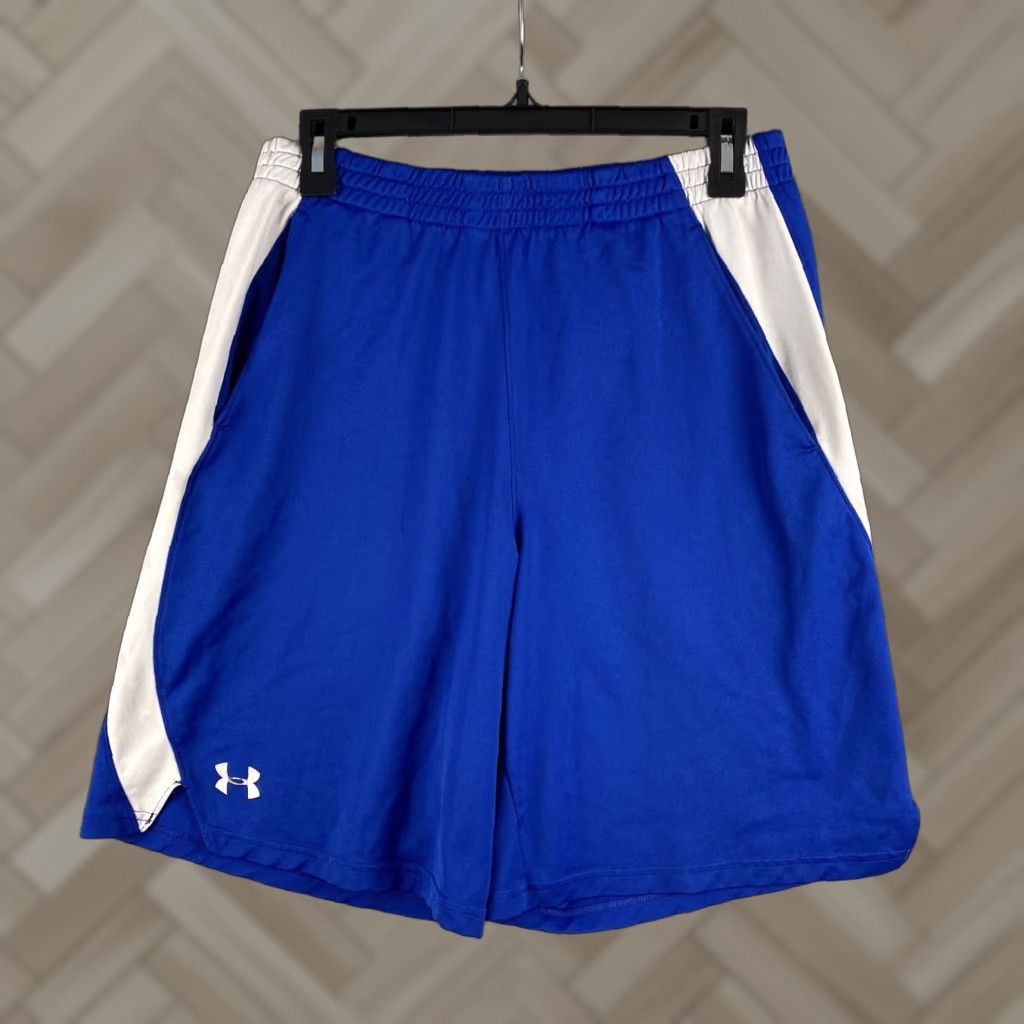 Nike Under Armour -Fit Active Shorts Mens Medium Blue Sports Workout/ 40-6 Size US 31 - 1 Thumbnail