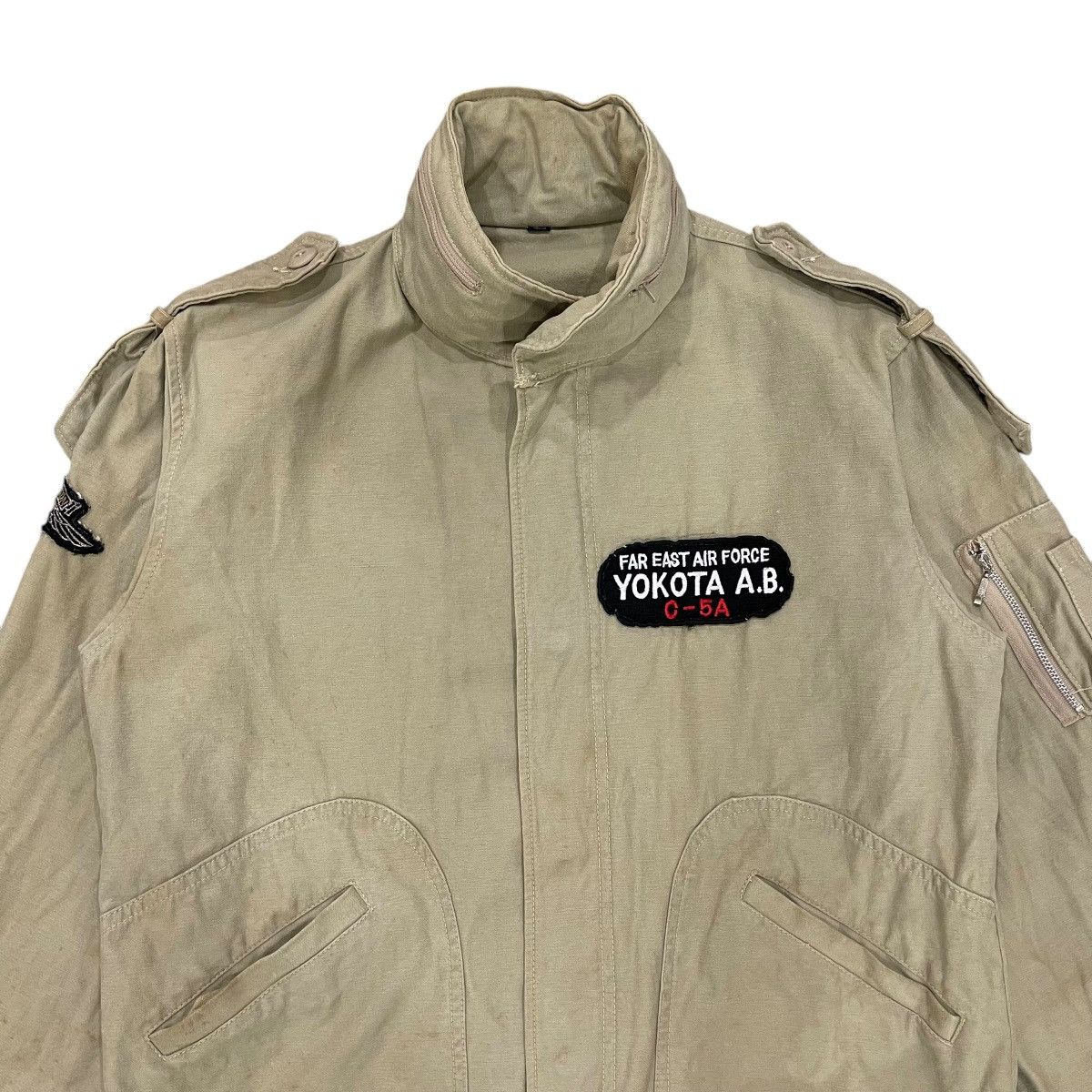 Harley Davidson × Vintage Vintage 90s Harley Davidson Air Force Patches Bomber Jacket Size US M / EU 48-50 / 2 - 2 Thumbnail