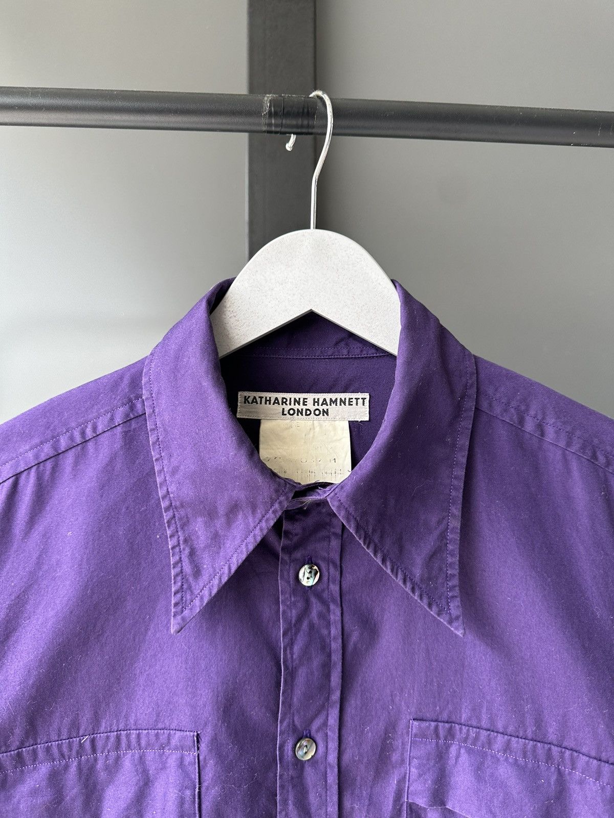 Katharine Hamnett London 90's Katharine Hamnett London double pocket shirt Size US M / EU 48-50 / 2 - 13 Thumbnail