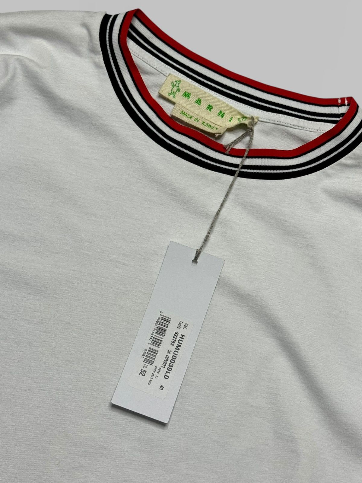 Marni MARNI WHITE MEGA LONGLSLEEVE BUNNY NEW SIZE L Size US L / EU 52-54 / 3 - 3 Thumbnail
