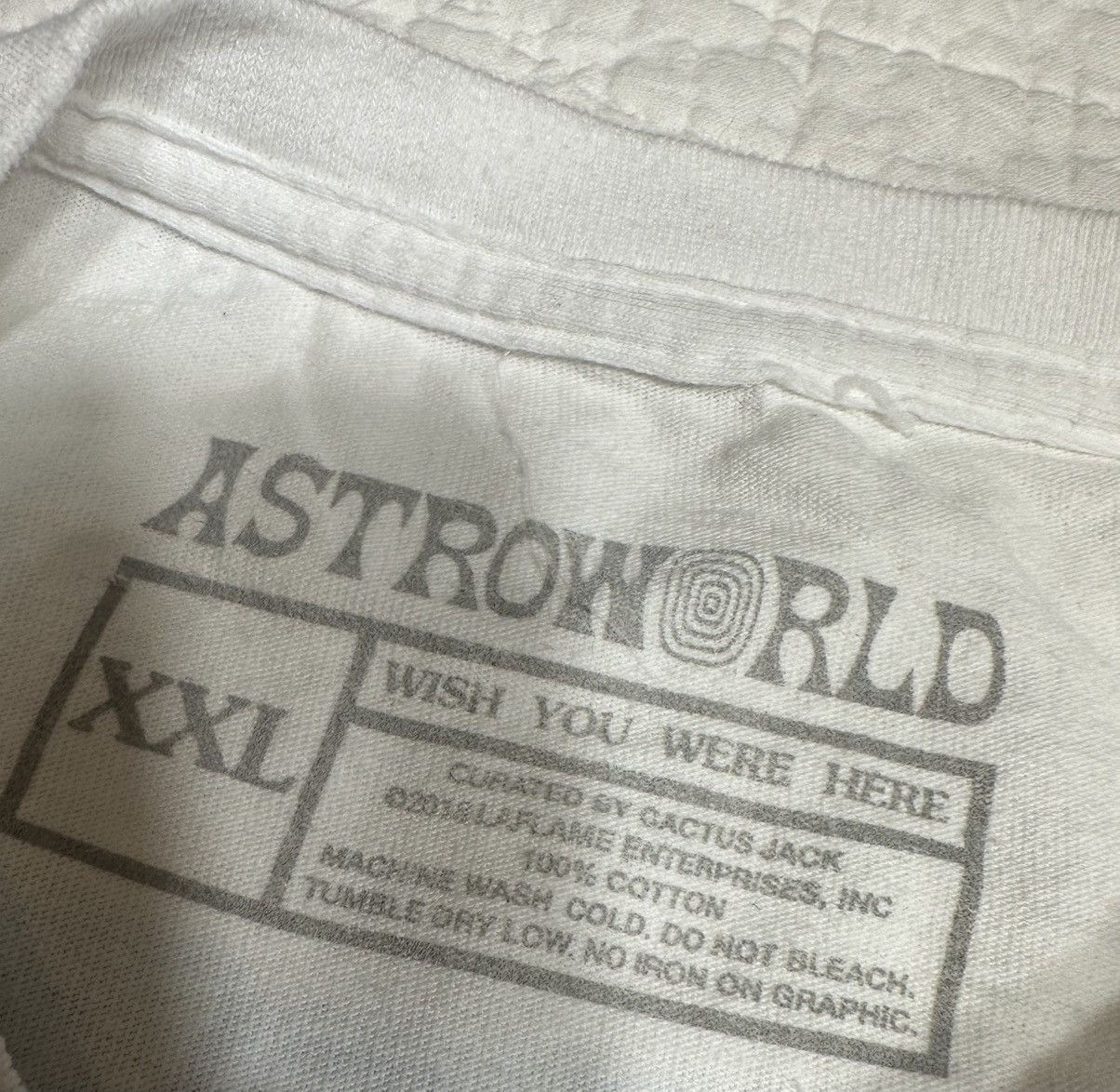 Travis Scott Travis Scott Roller Coaster Tee Astroworld Tour/2XL Size US XXL / EU 58 / 5 - 3 Thumbnail