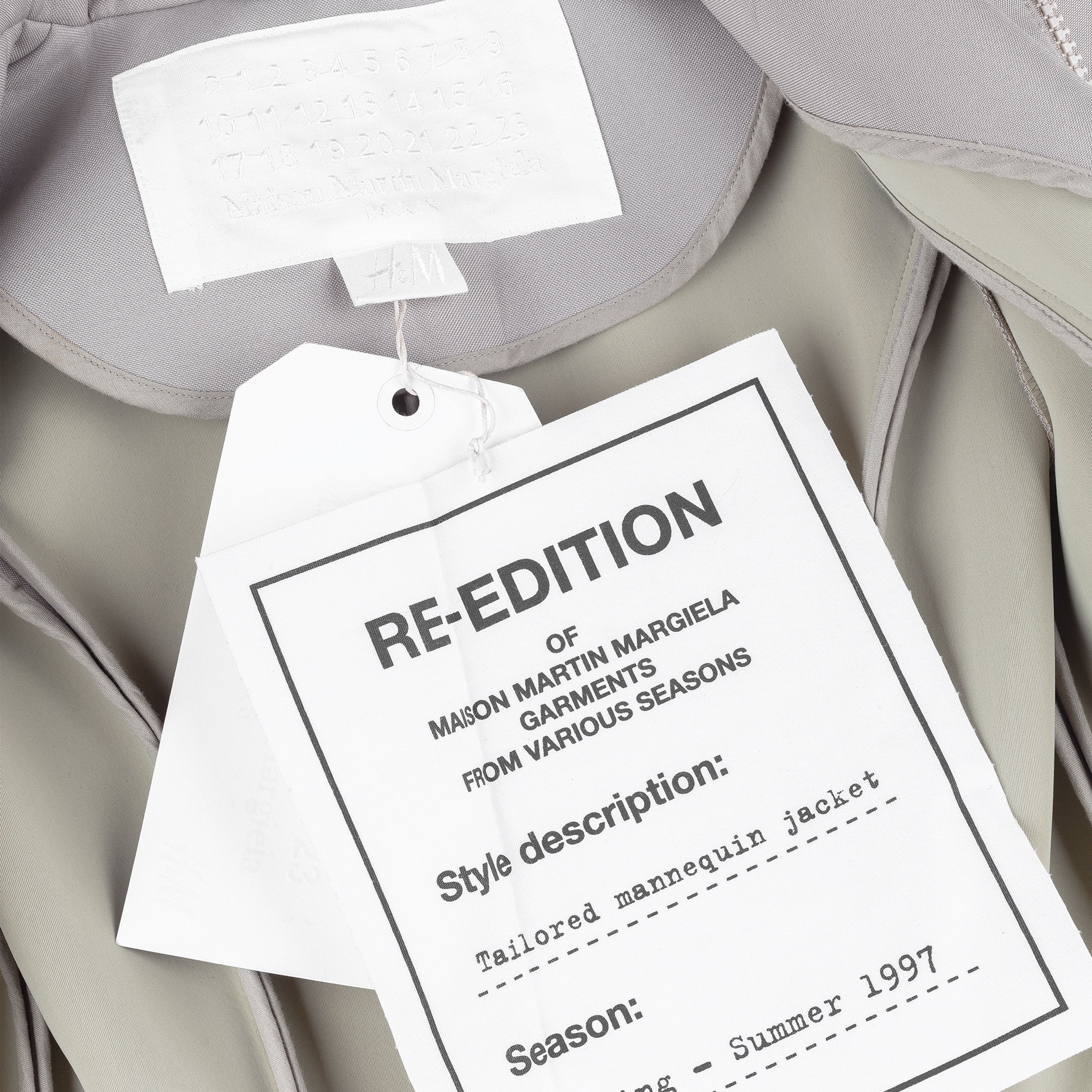 H&M × Maison Margiela Margiela x H&M RE-Edition Brown Bronze Cut-out Jacket (XS) Size XS / US 0-2 / IT 36-38 - 6 Thumbnail