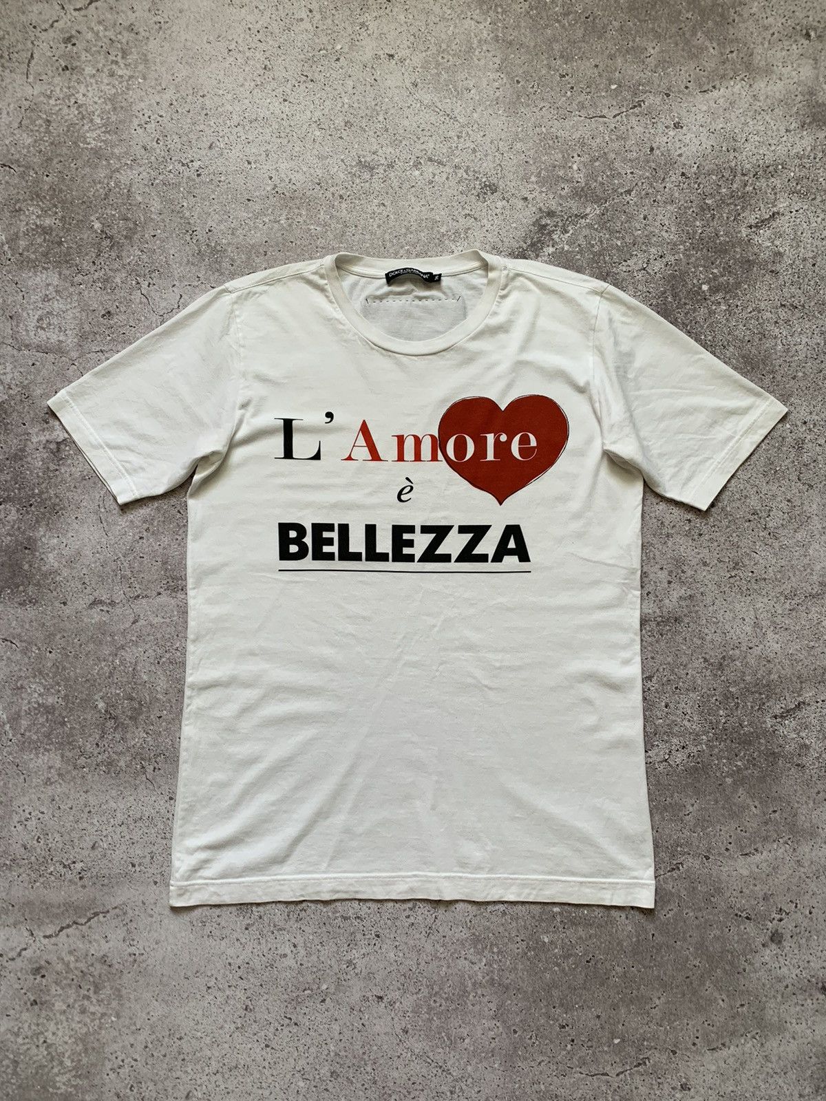 Dolce & Gabbana Dolce & Gabbana L’Amore Bellezza tee Size US L / EU 52-54 / 3 - 1 Thumbnail