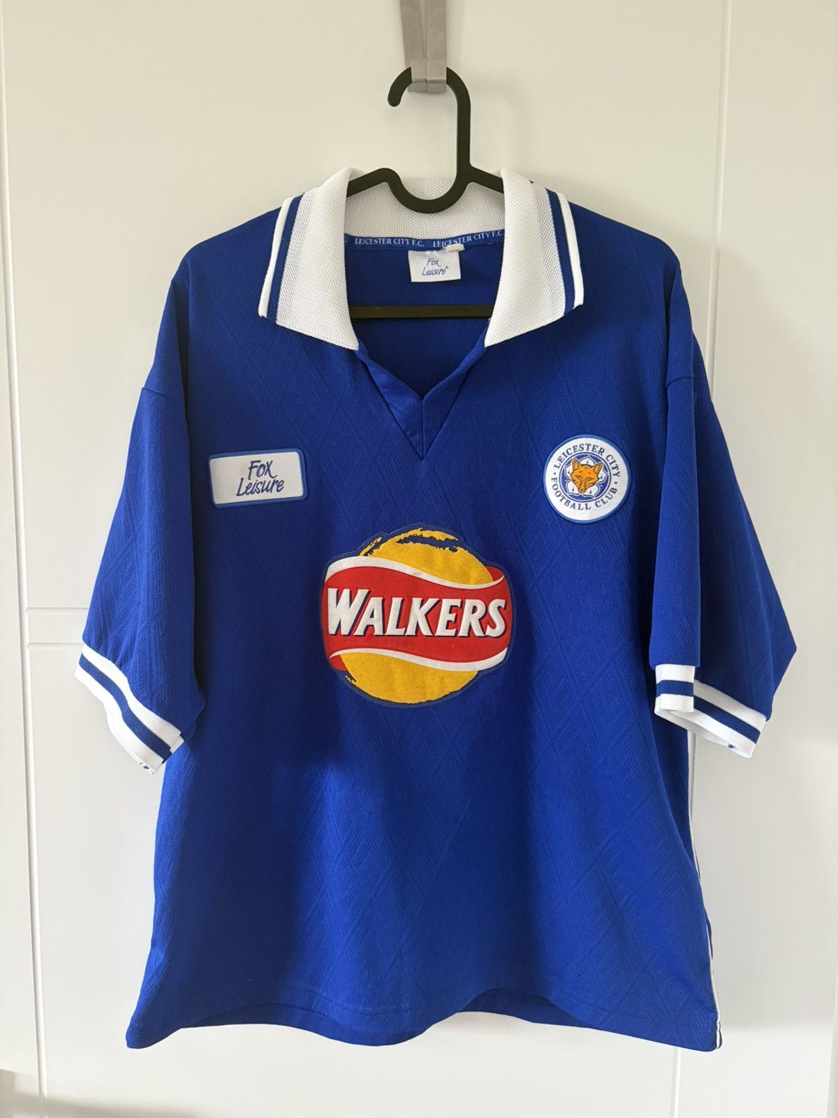 Leisure Society Leicester City Fox Leisure 1998-2000 home vintage Jersey Size US M / EU 48-50 / 2 - 1 Thumbnail
