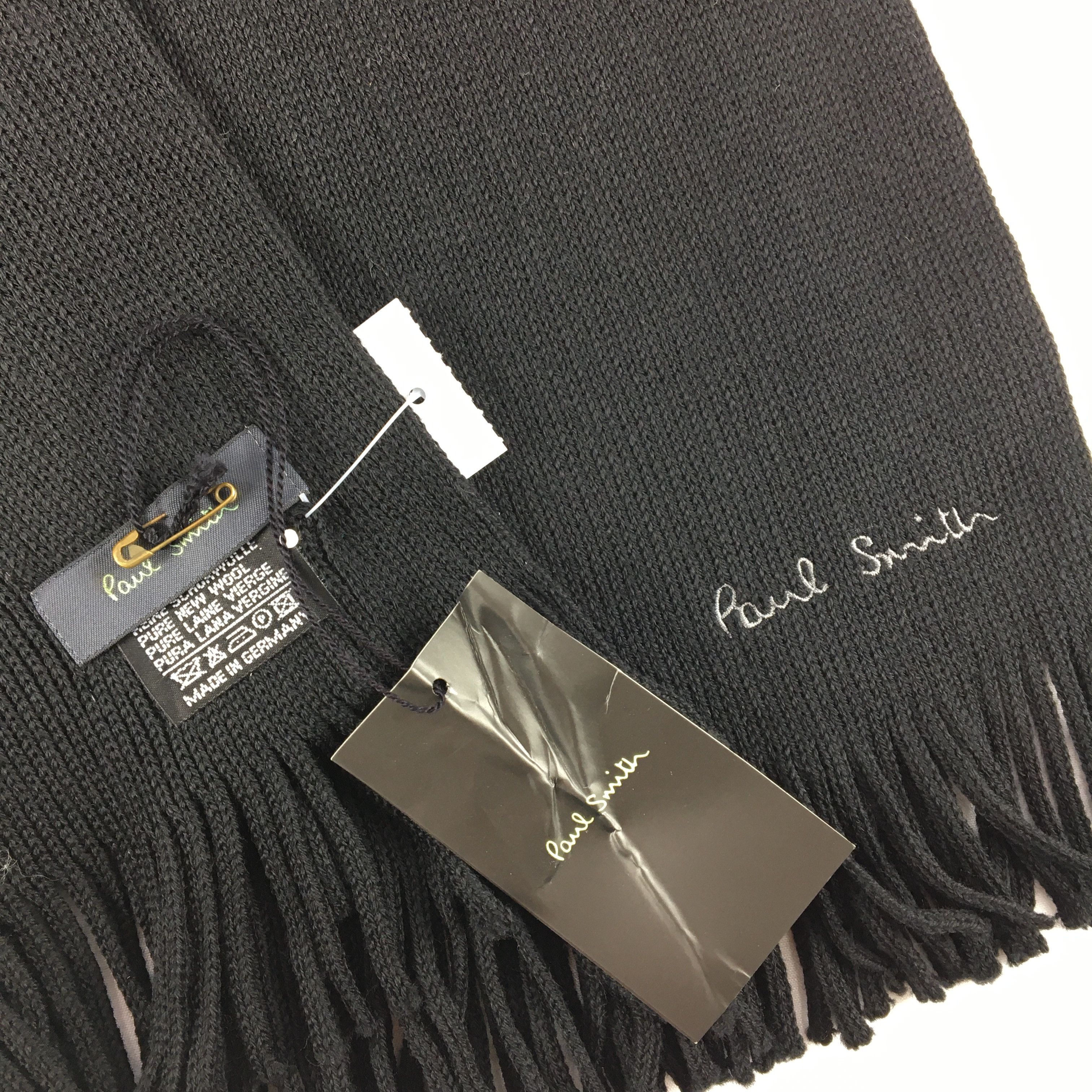 Paul Smith NWT Vintage Paul Smith Scarf Muffler Wool Cashmere Scarves Size ONE SIZE - 4 Thumbnail
