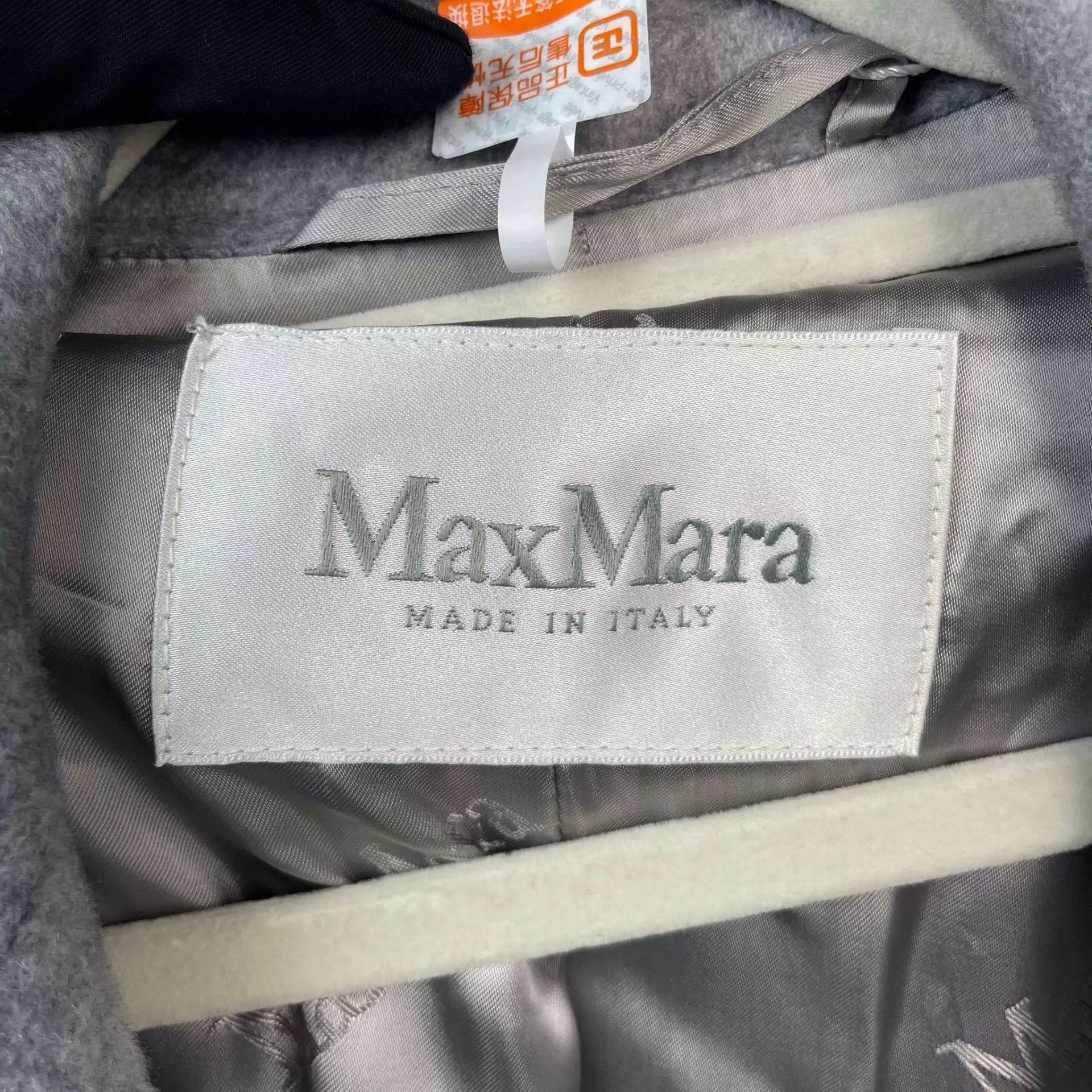 Max Mara MAXMara Gray Cashmere Coat Size 36 Size XS / US 0-2 / IT 36-38 - 3 Thumbnail