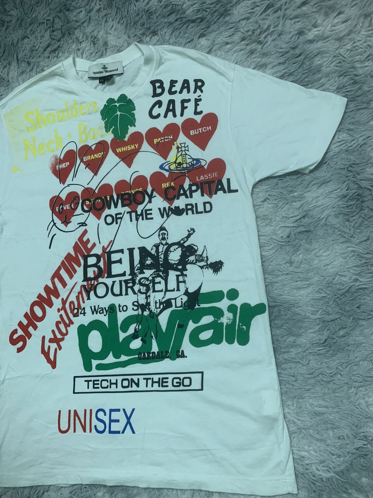 Vivienne Westwood 🔥RARE🔥VIVIENNE WESTWOOD COWBOY CAPITAL OF THE WORLD SHIRT Size US S / EU 44-46 / 1 - 4 Thumbnail