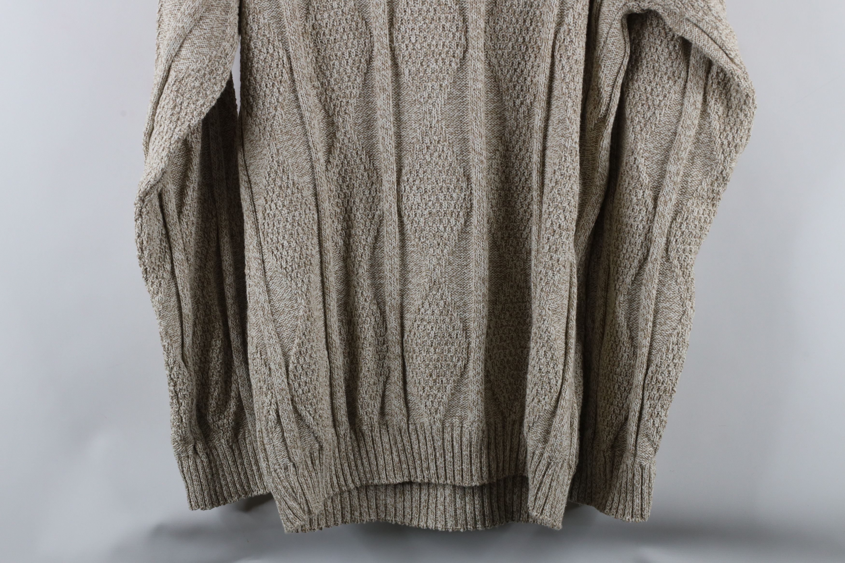 Vintage Vintage 90s Streetwear Striped Ribbed Knit Crewneck Sweater Size US M / EU 48-50 / 2 - 7 Thumbnail
