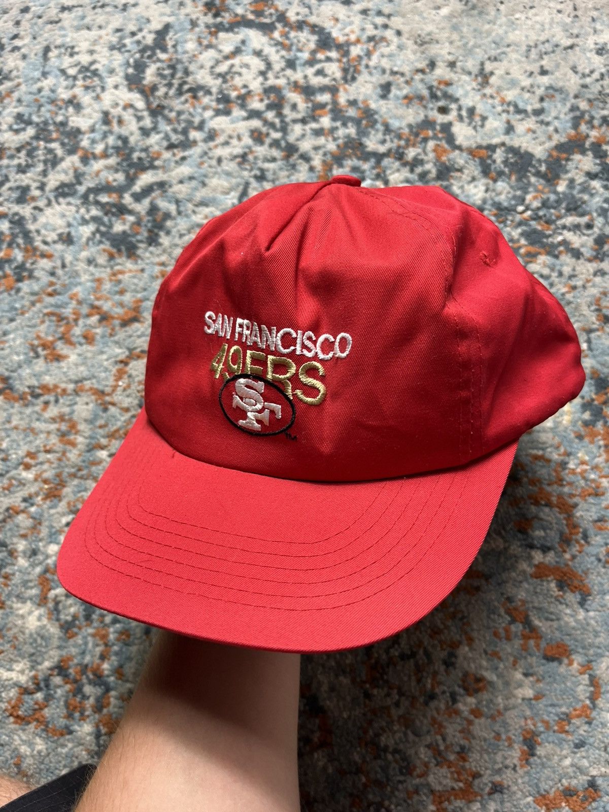 NFL × Vintage Vintage 1993 San Francisco 49ers NFL embroidered hat Size ONE SIZE - 1 Thumbnail