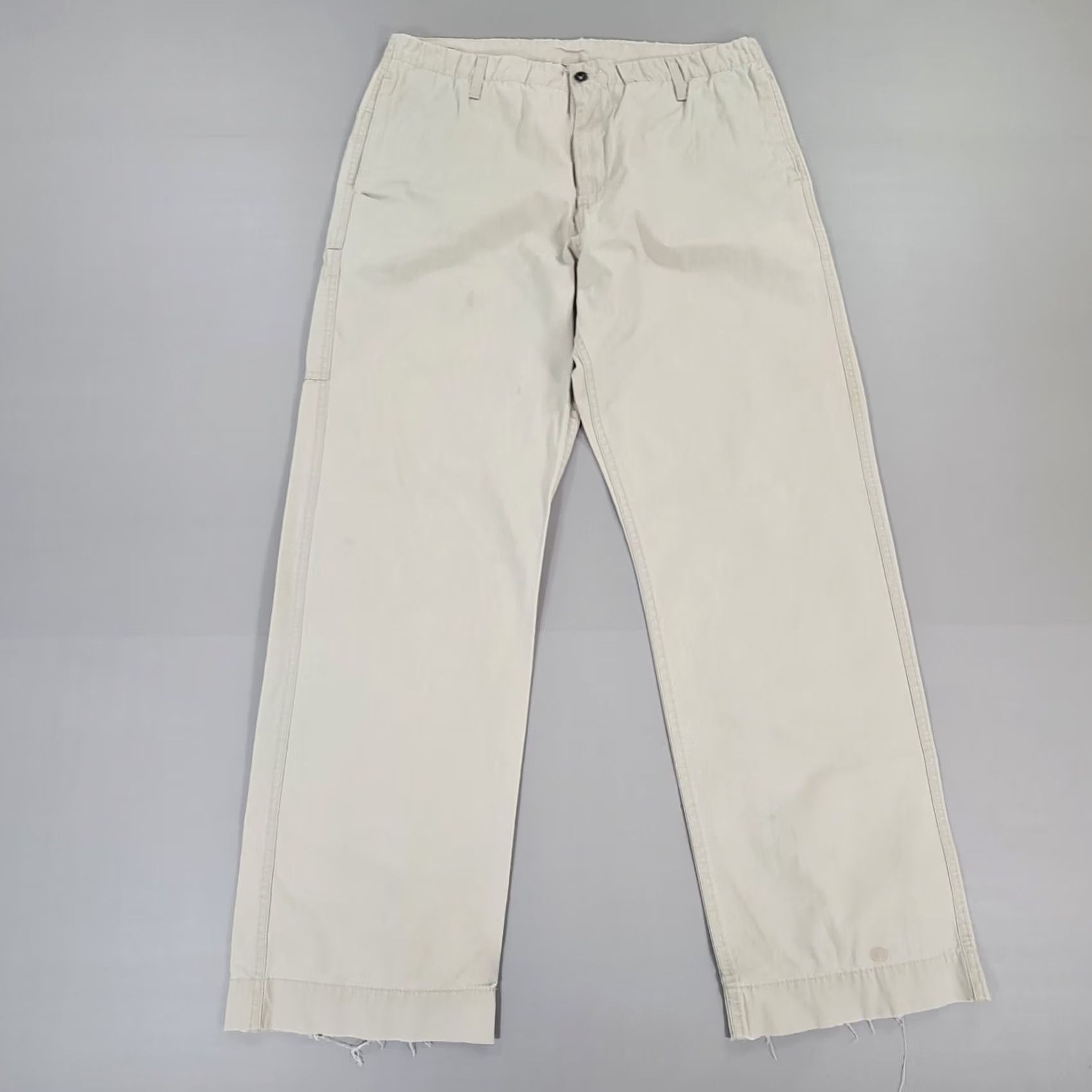 Levi's VINTAGE Levi's Men Chino Trousers Beige W36 L31 Regular Cotton 100% Logo Pockets Workwear Denim Trousers Mens Size US 36 / EU 52 - 2 Thumbnail