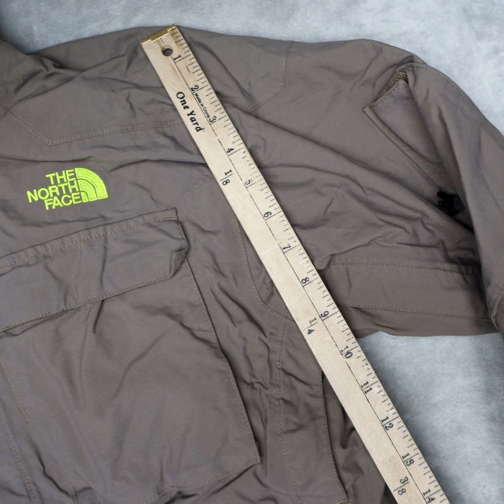 The North Face The North Face Jacket Men Medium Brown Hooded Wind Rain Full Zip Hiking Outdoor Size US M / EU 48-50 / 2 - 4 Thumbnail