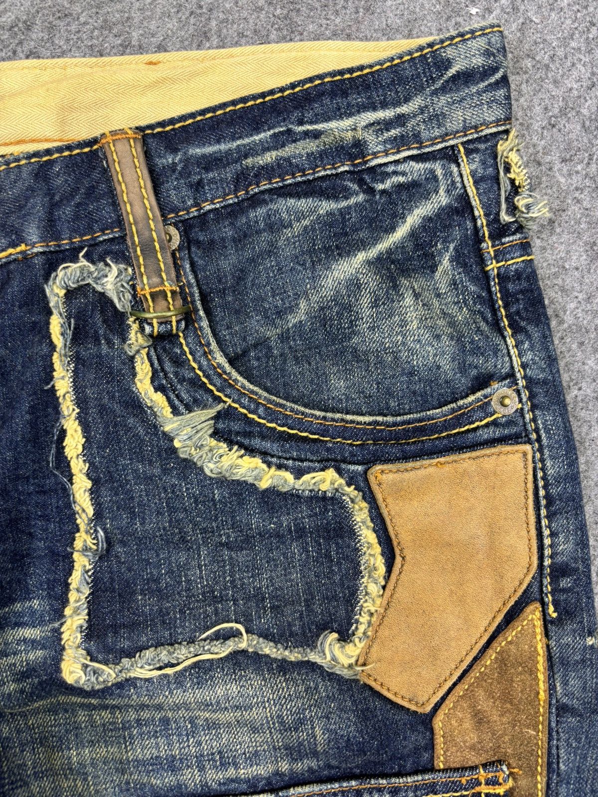 Tornado Mart 💥Super Flare💥Archival Tornado Mart Multipockets Denim K21 Size US 34 / EU 50 - 8 Thumbnail