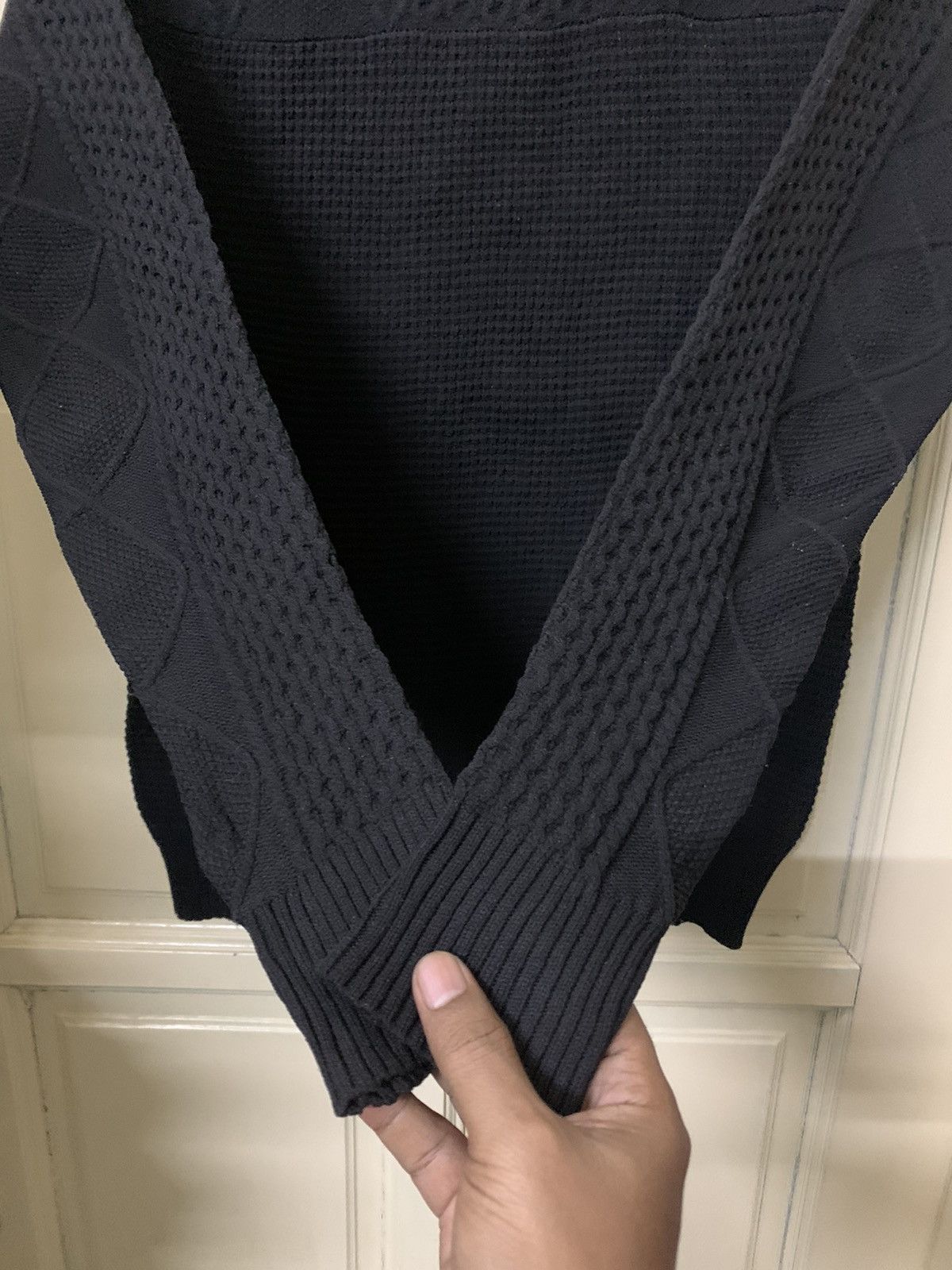 Issey Miyake × Tete Homme Vintage Tete Homme Galvanize Black Shirt Size US S / EU 44-46 / 1 - 2 Thumbnail